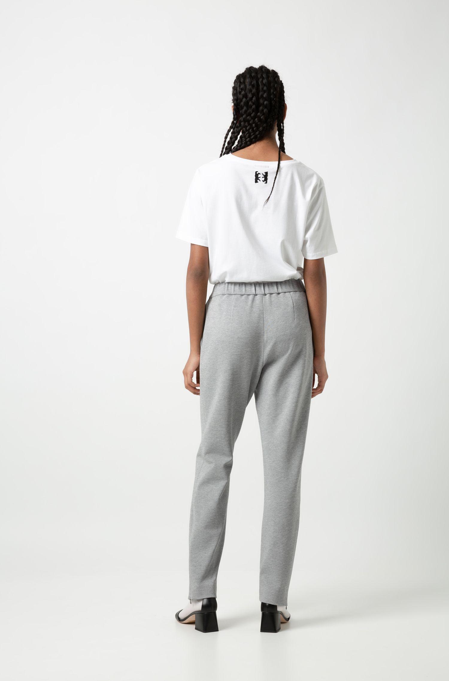 hugo boss grey jogging bottoms