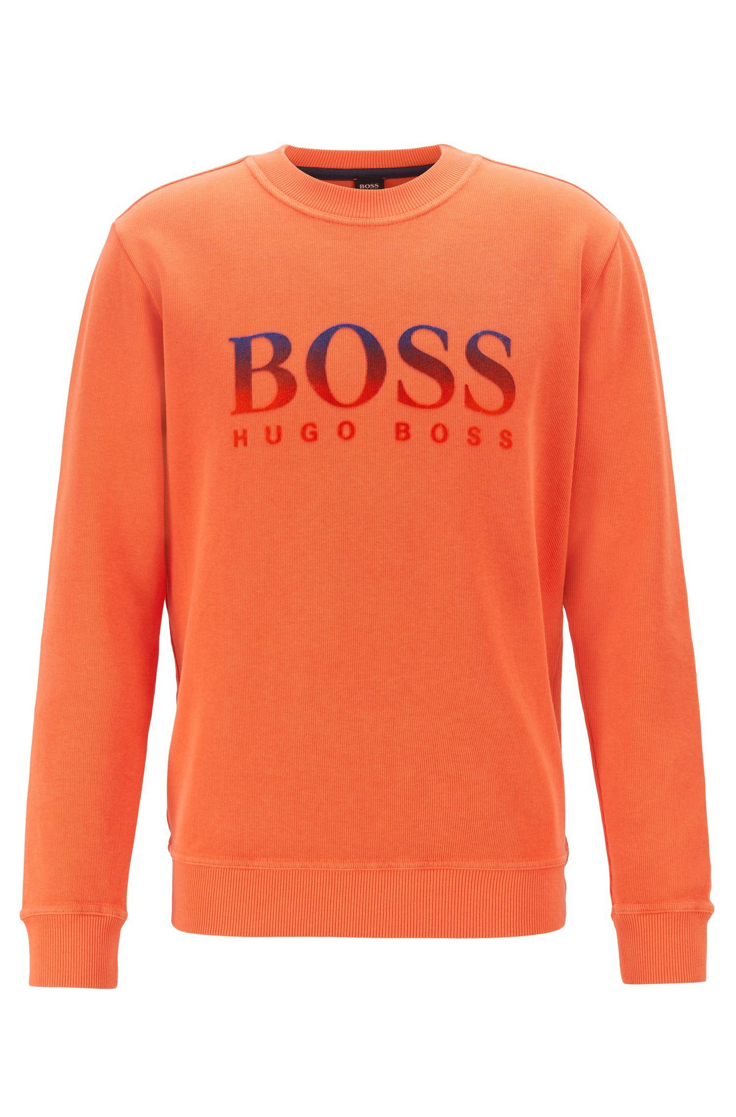Kreta worm Resistent Hugo Boss Sweatshirt Orange Online Sale, UP TO 66% OFF