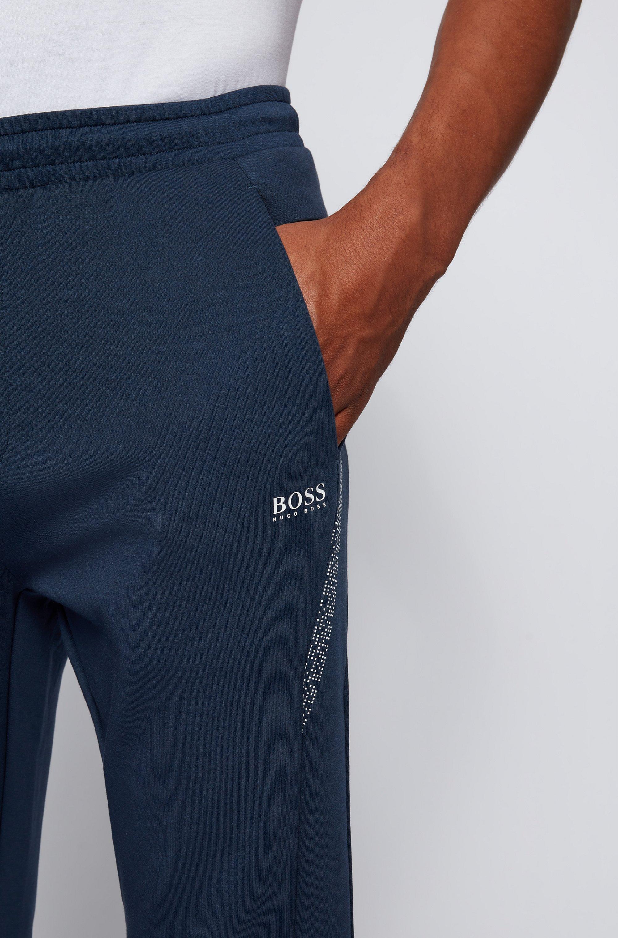 mens navy hugo boss joggers