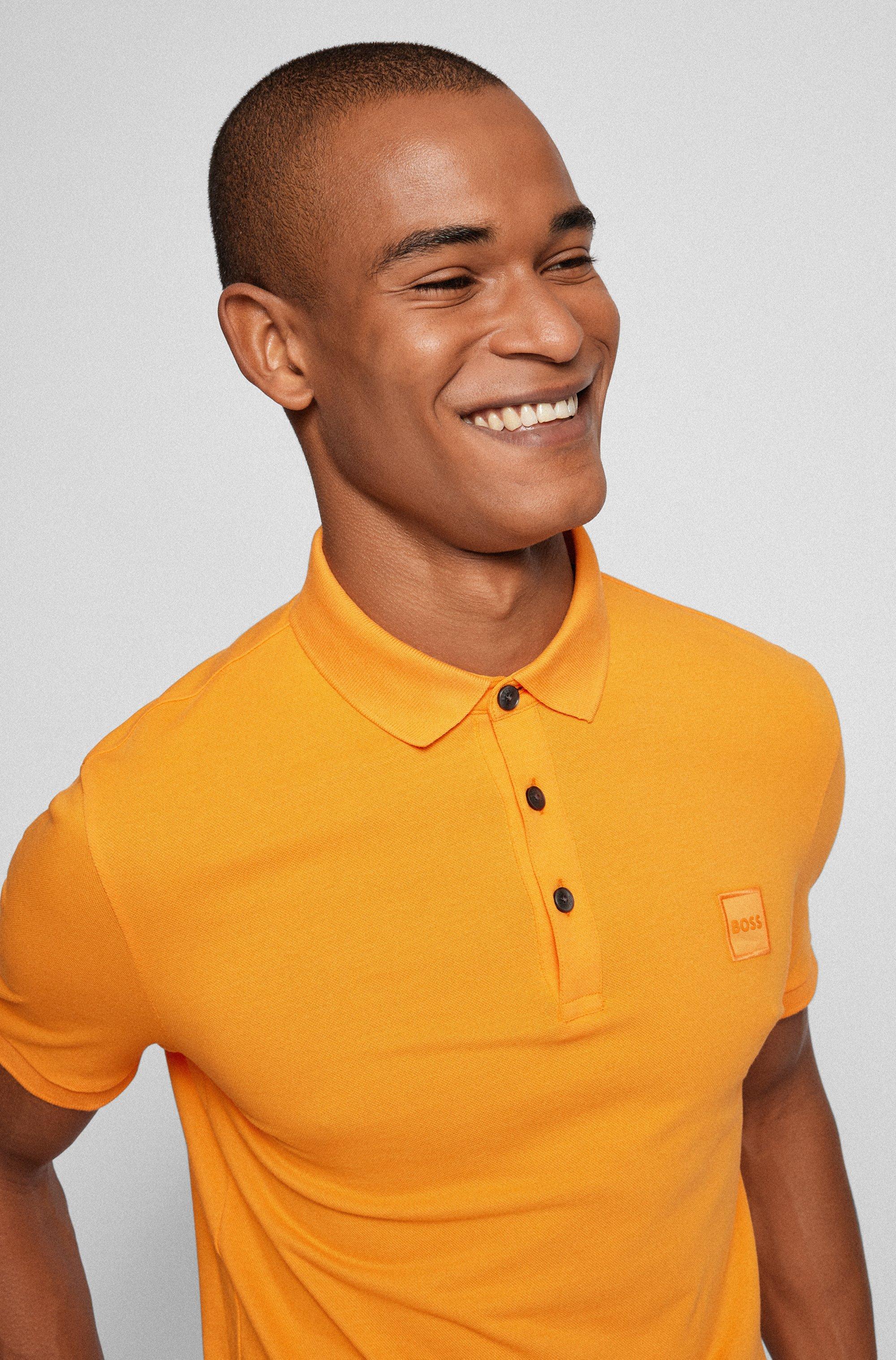 boss orange men's polo shirt