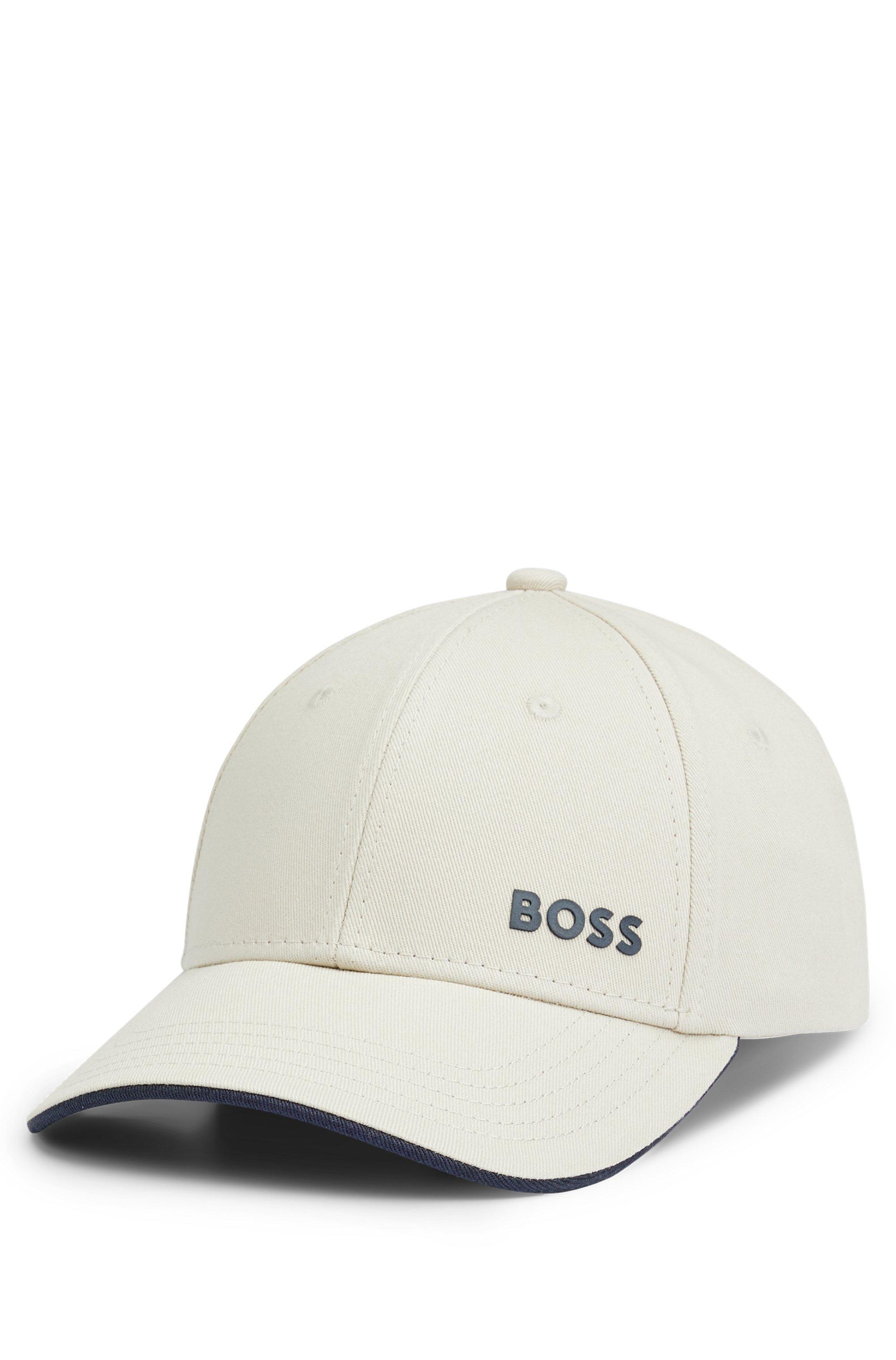 Casquette en twill de coton avec logo imprimé BOSS by HUGO BOSS pour homme  en coloris Blanc | Lyst