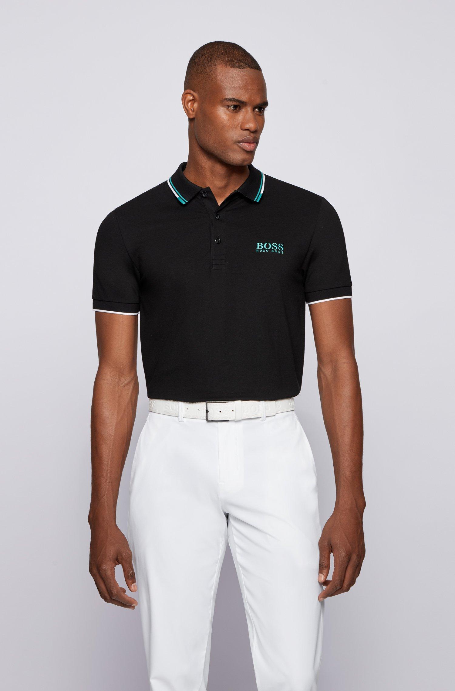 hugo boss mens golf shirts