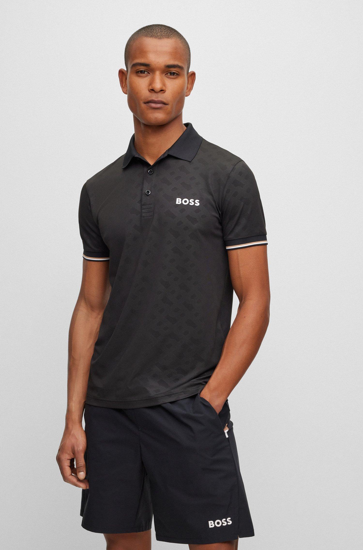 BOSS by HUGO BOSS X Matteo Berrettini Slim-fit Polo Shirt With