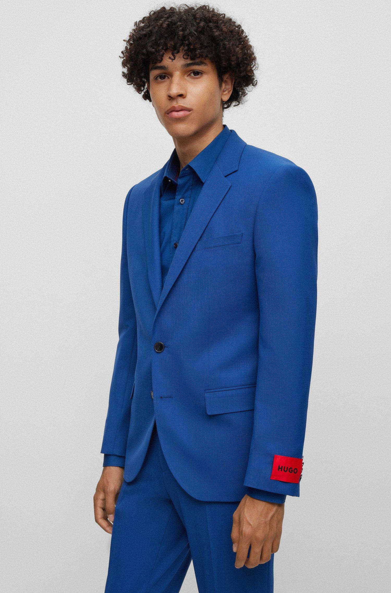 Hugo boss hotsell royal blue suit