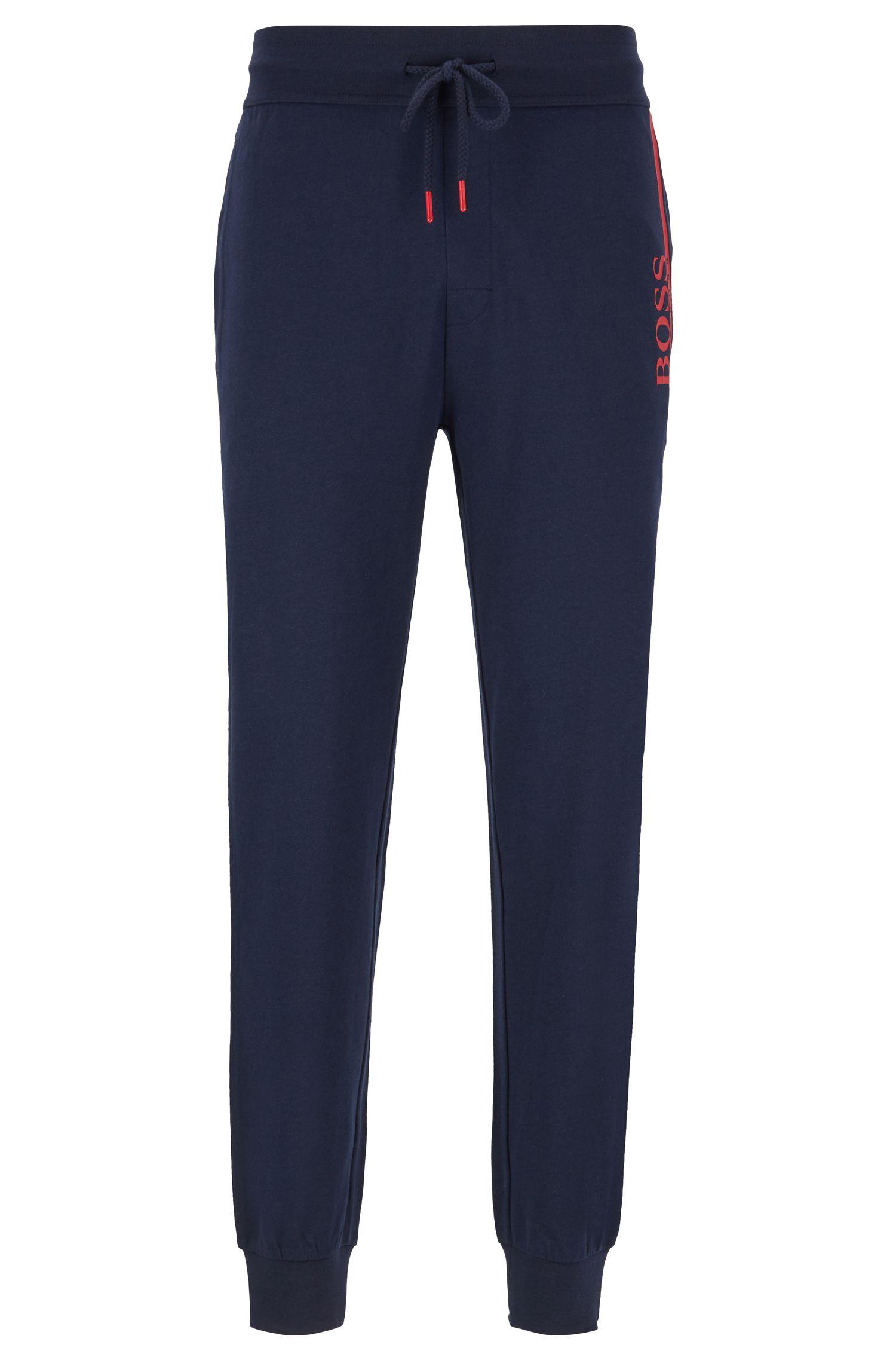 BOSS by Hugo Boss Cotton French-terry Loungewear Trousers With Contrast ...