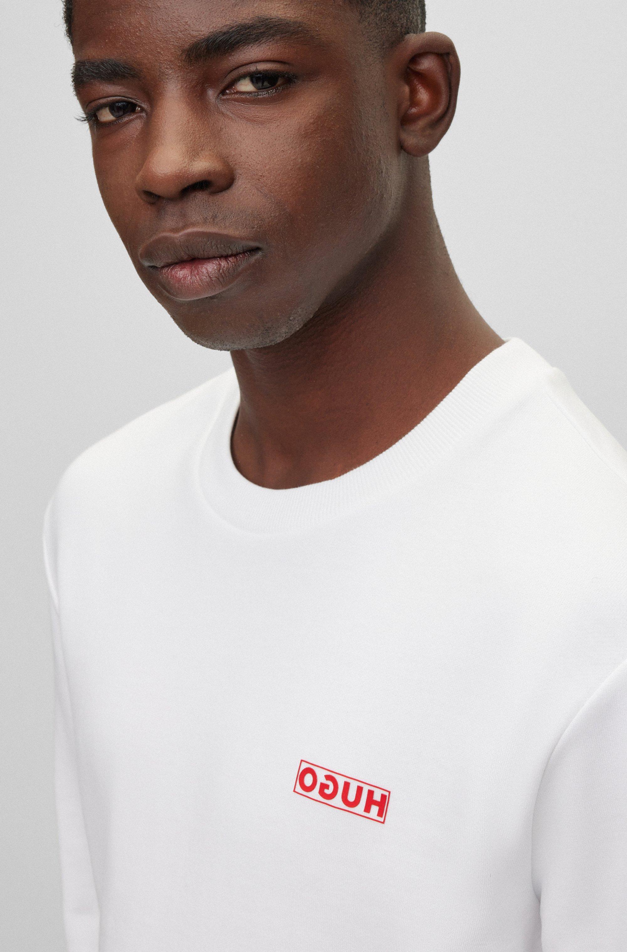 Hugo reverse logo shop sweatshirt