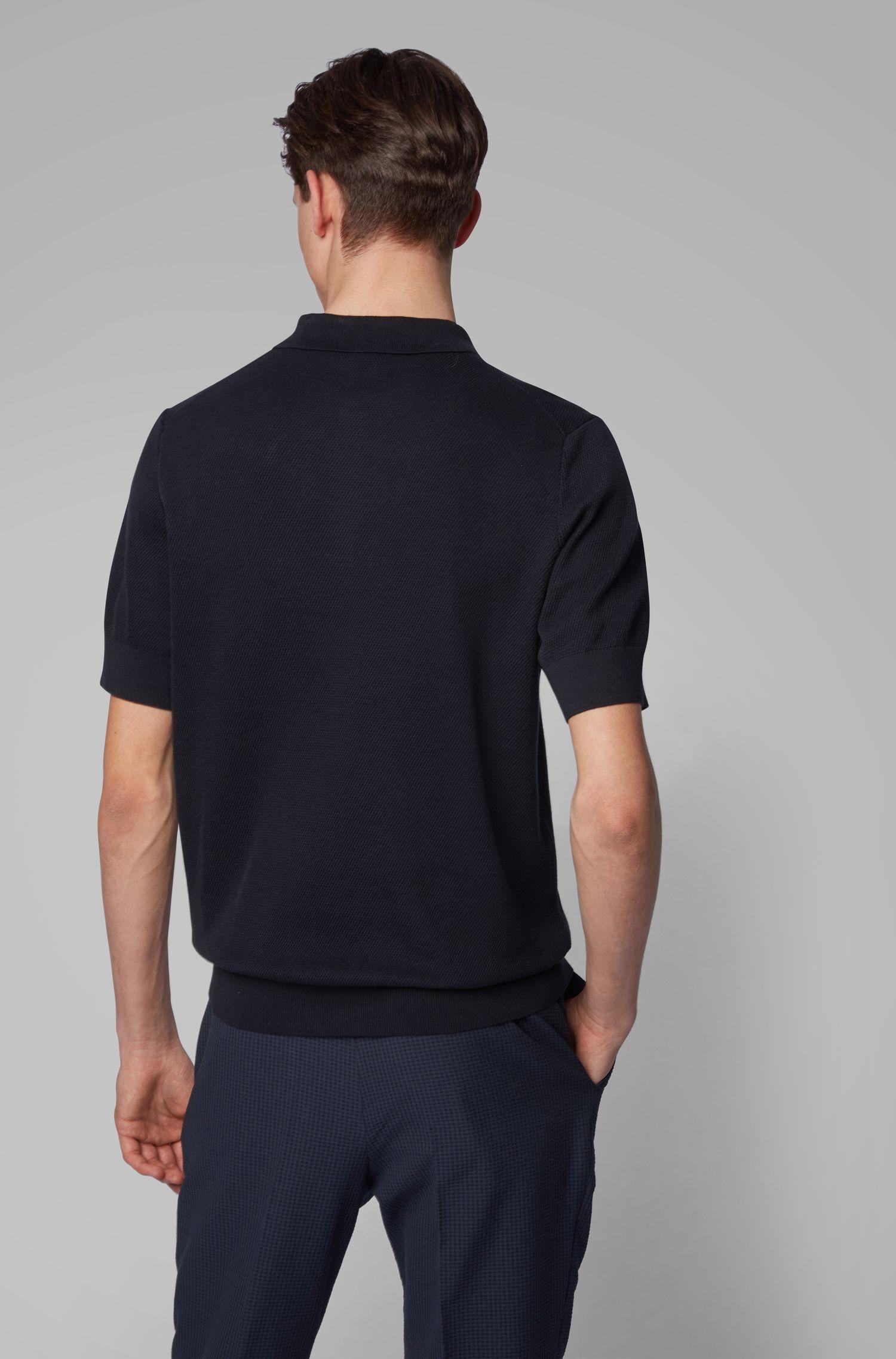 hugo boss knitted polo