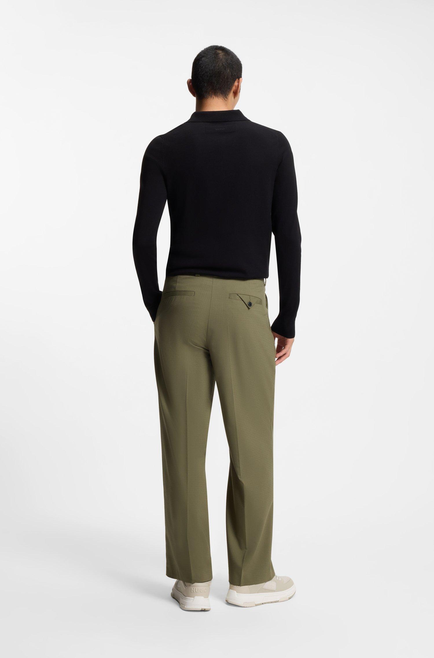 HUGO Herrenhose Teagan – Modern-Fit, Aus Stretch-Twill Für Mehr Bewegungsfreiheit