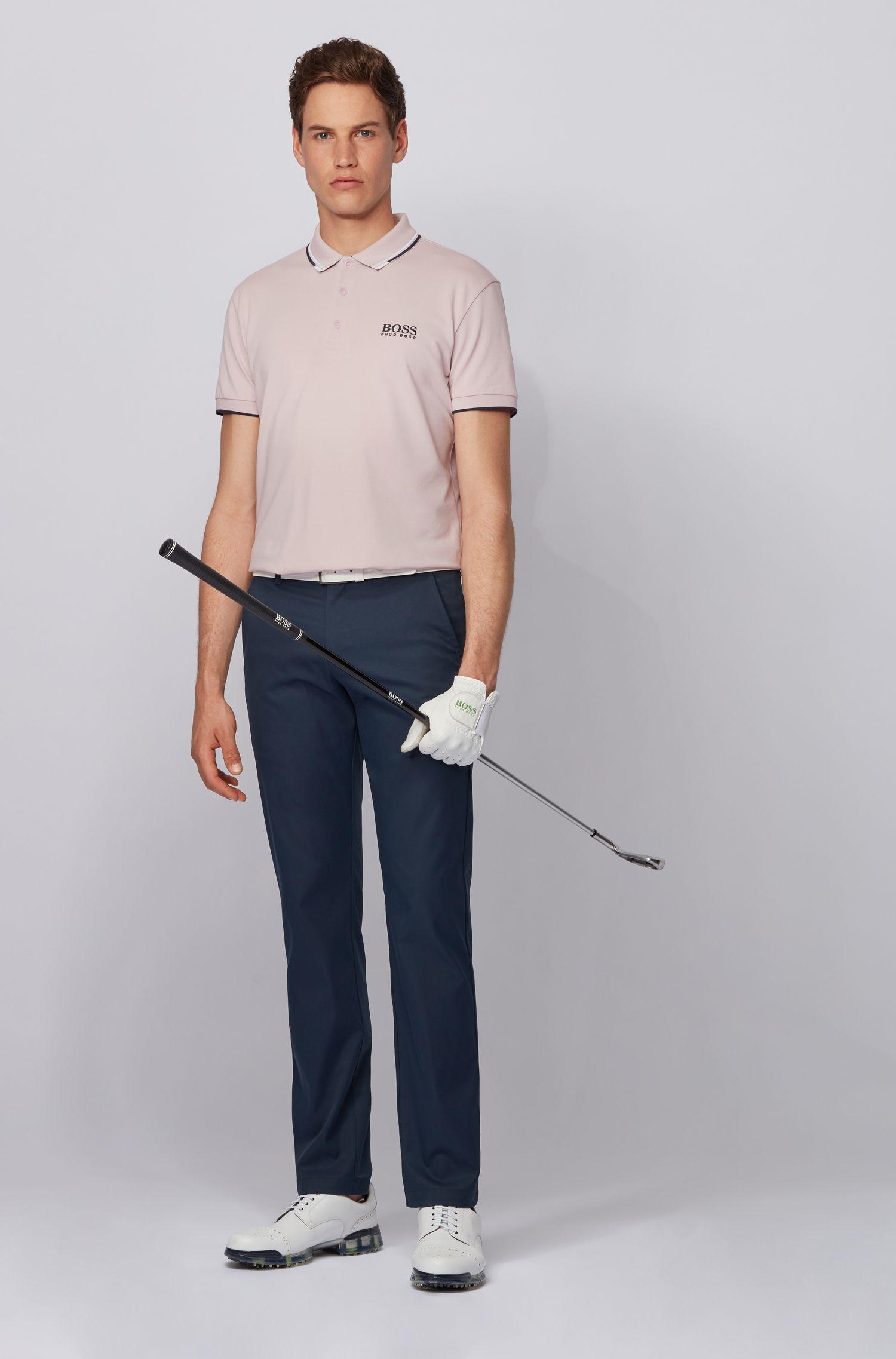 BOSS by Hugo Boss Cotton Active Stretch Golf Polo Shirt With S.caf in