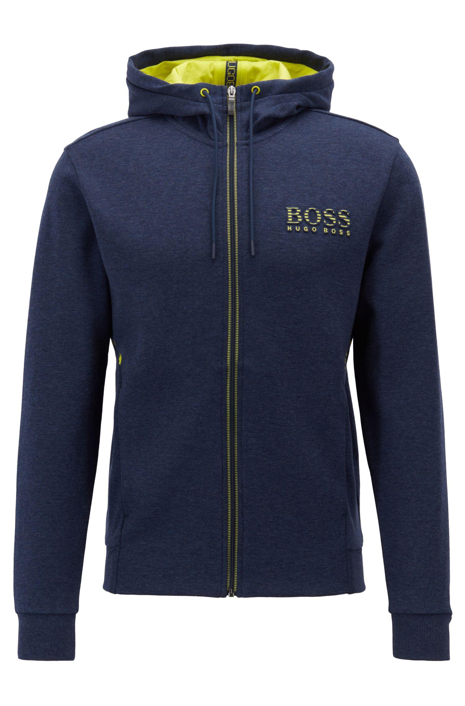 Hugo Boss Cotton Hooded Sweatshirt 