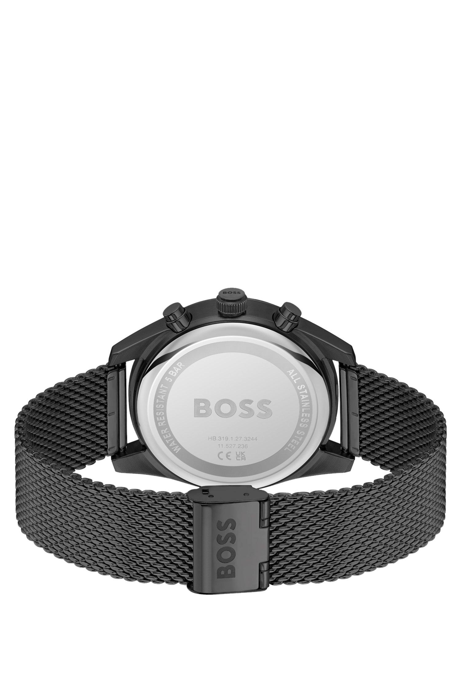 Hugo Boss Uhr Herrenuhr Mit Mesh Armband Mesh Armband Hugo Boss