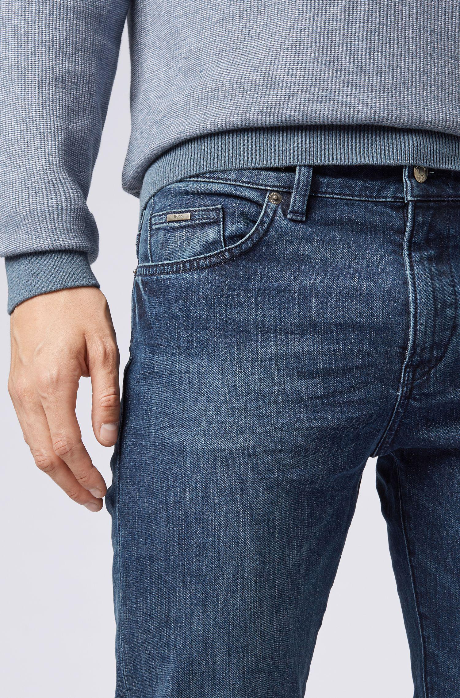 BOSS by Hugo Boss Slim-fit Jeans In Indigo Stretch Denim in Blue for Men - Lyst