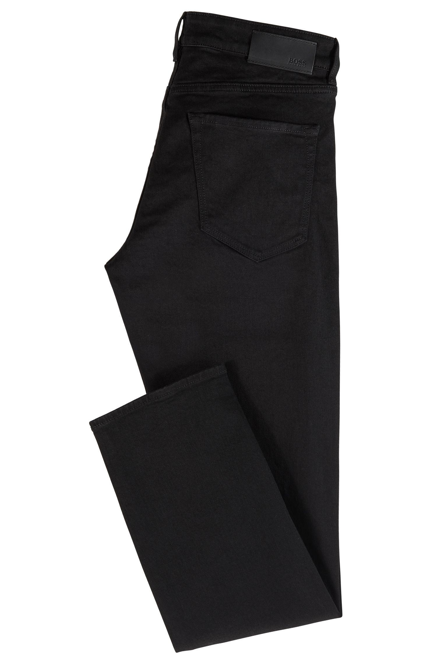 BOSS Boss Candiani Maine Regular-fit Stretch Denim Jeans in Black for ...