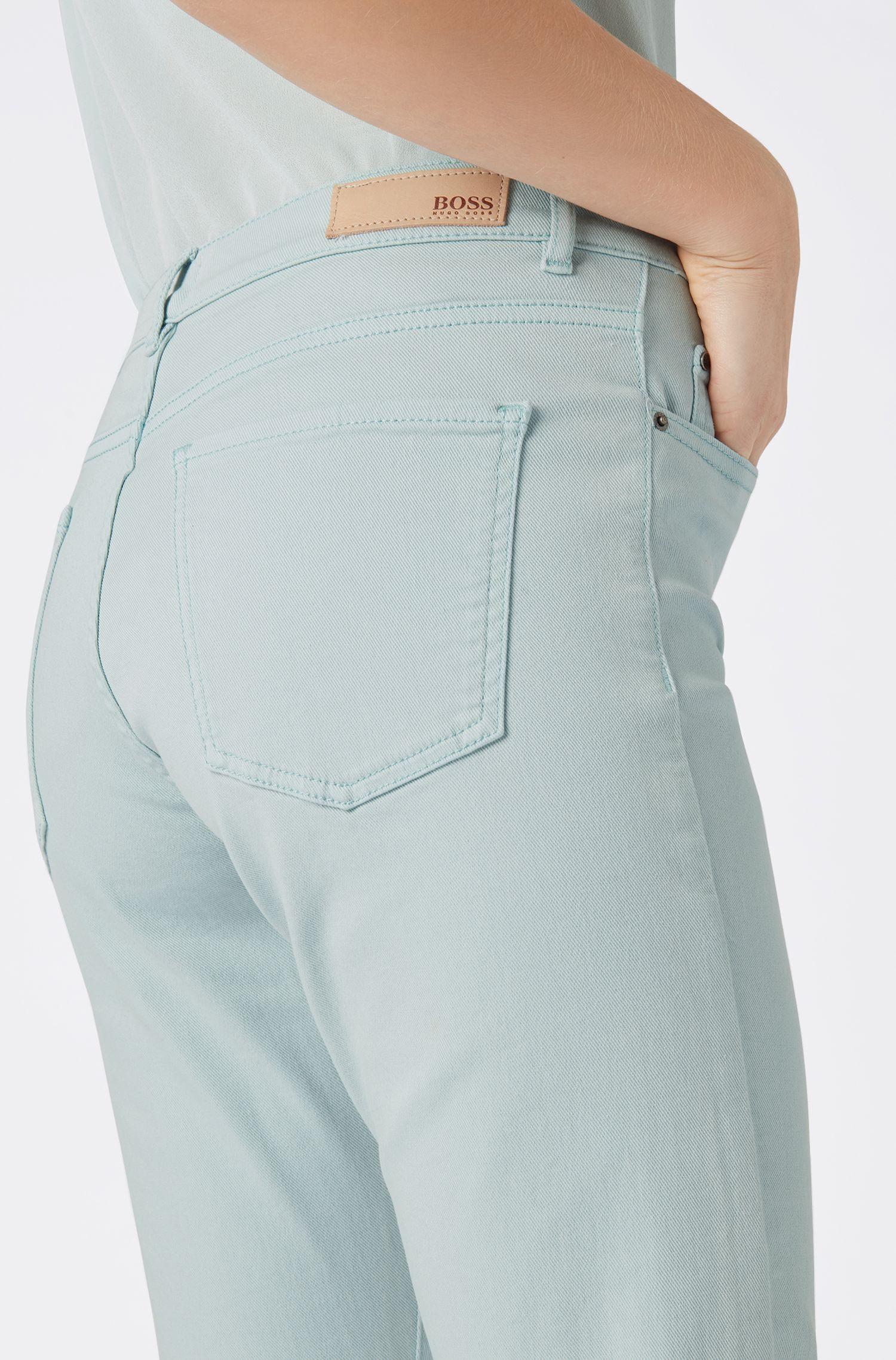 pastel coloured jeans