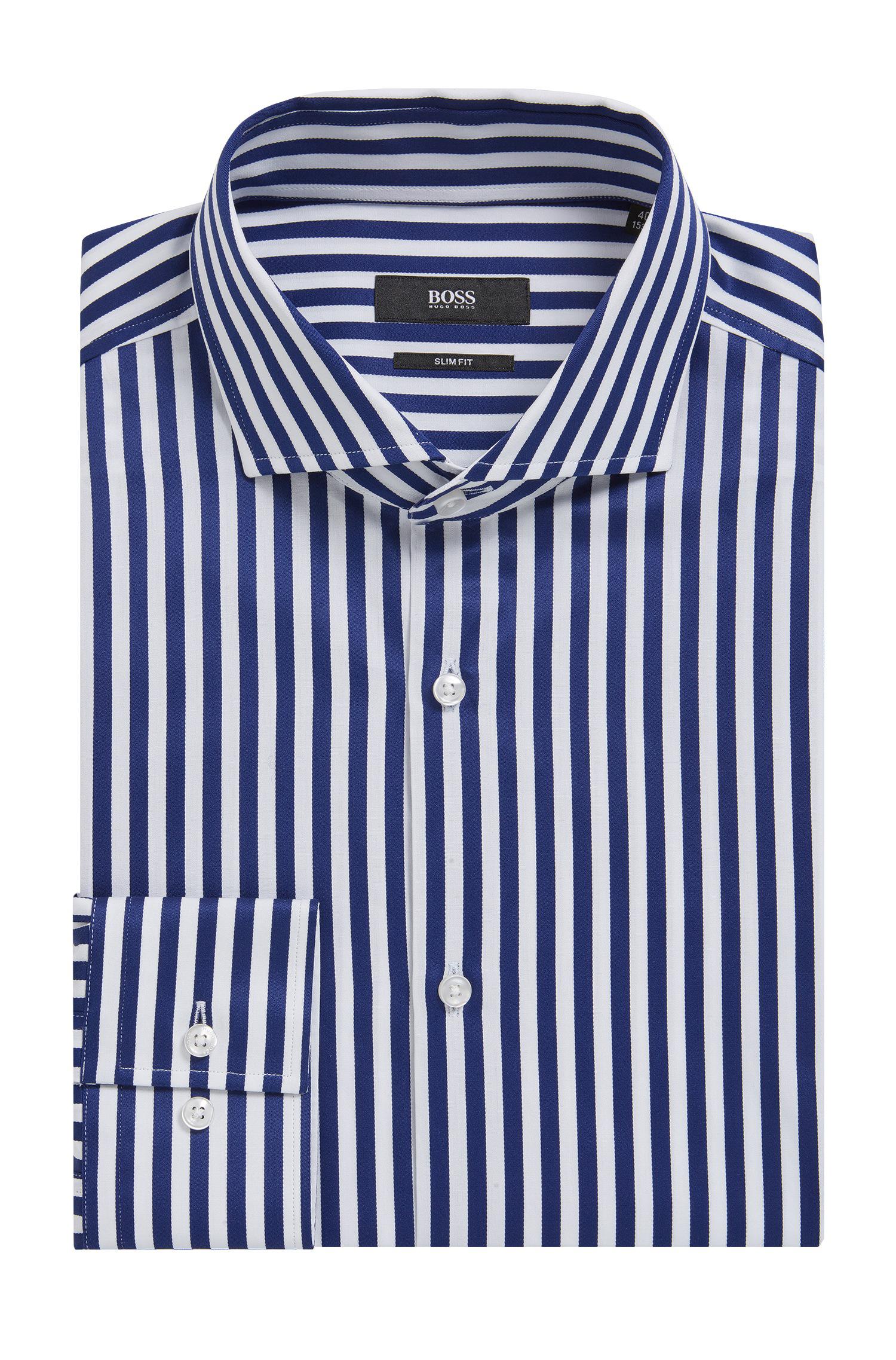 hugo boss striped shirt