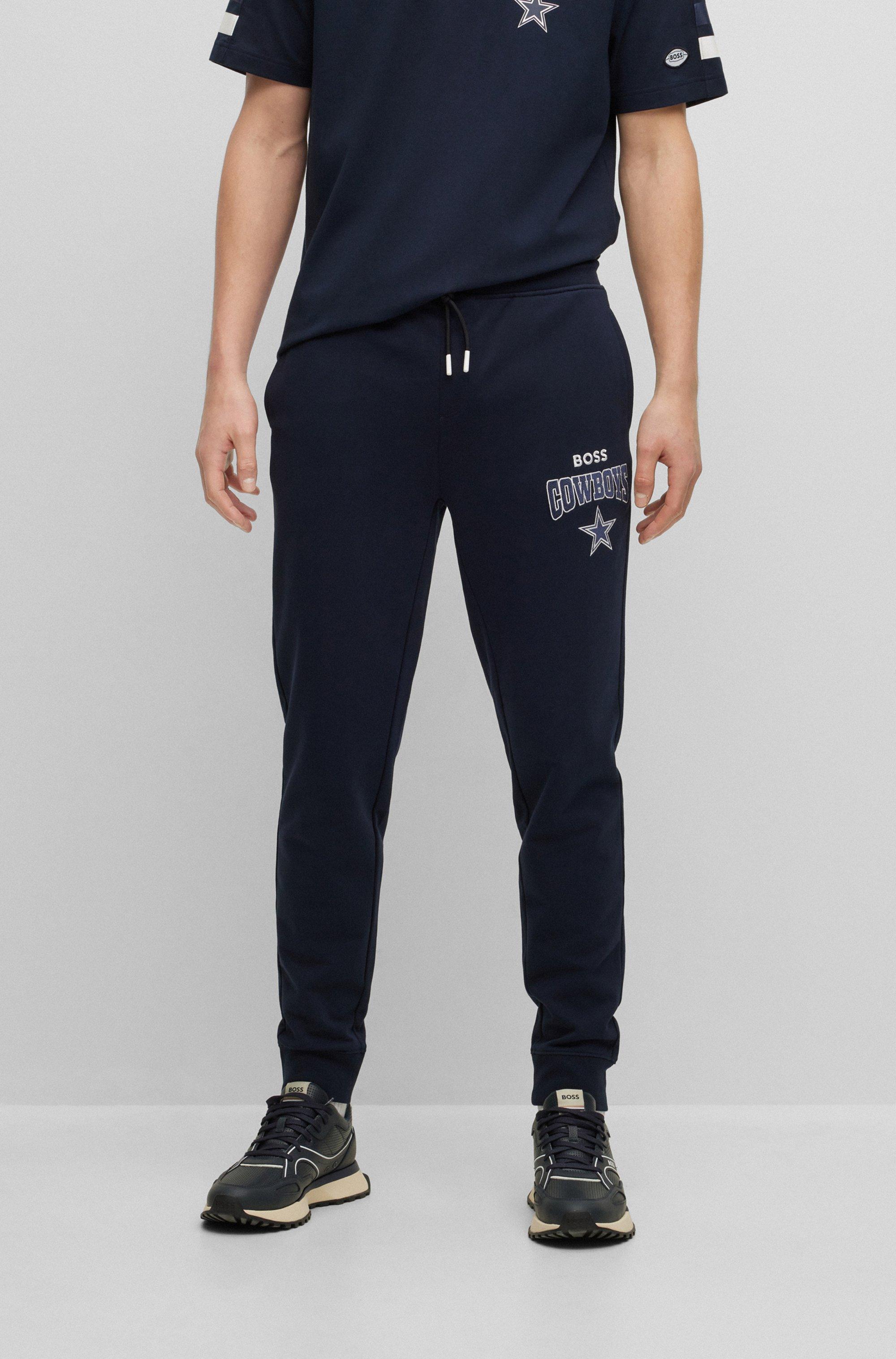 BOSS by HUGO BOSS Boss Nfl Cotton-terry Tracksuit Bottoms With ...