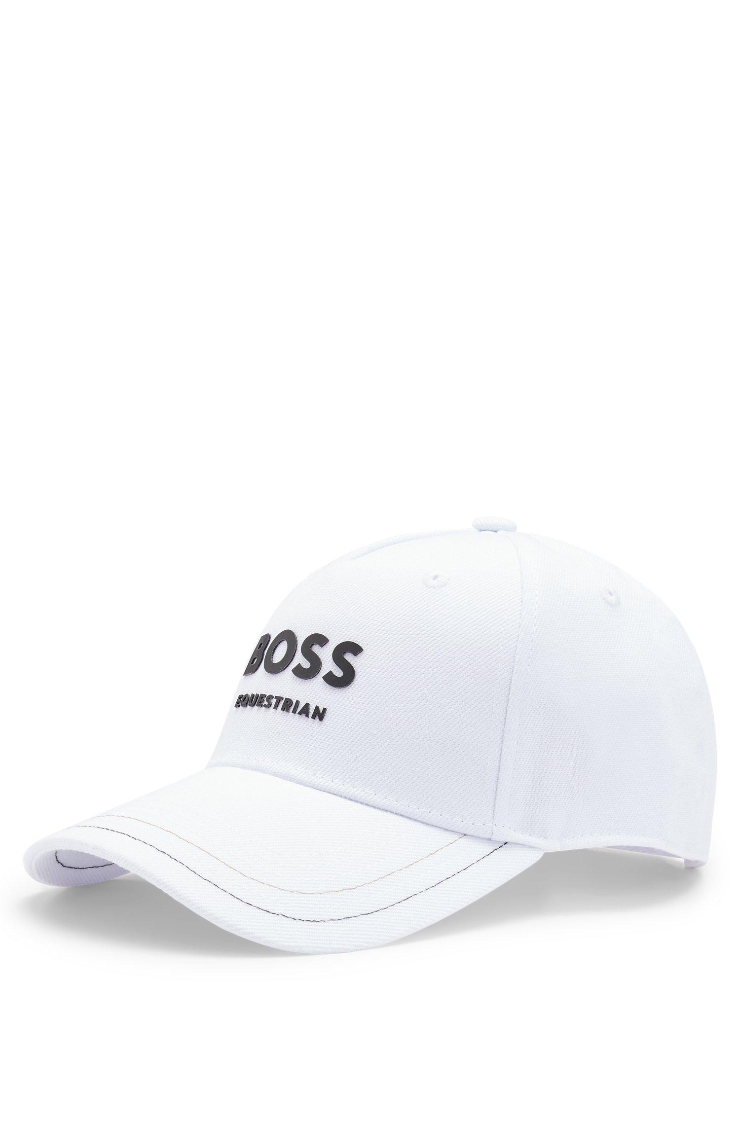 UK | With Equestrian White Details by BOSS in Cap Five-panel BOSS HUGO Logo Lyst