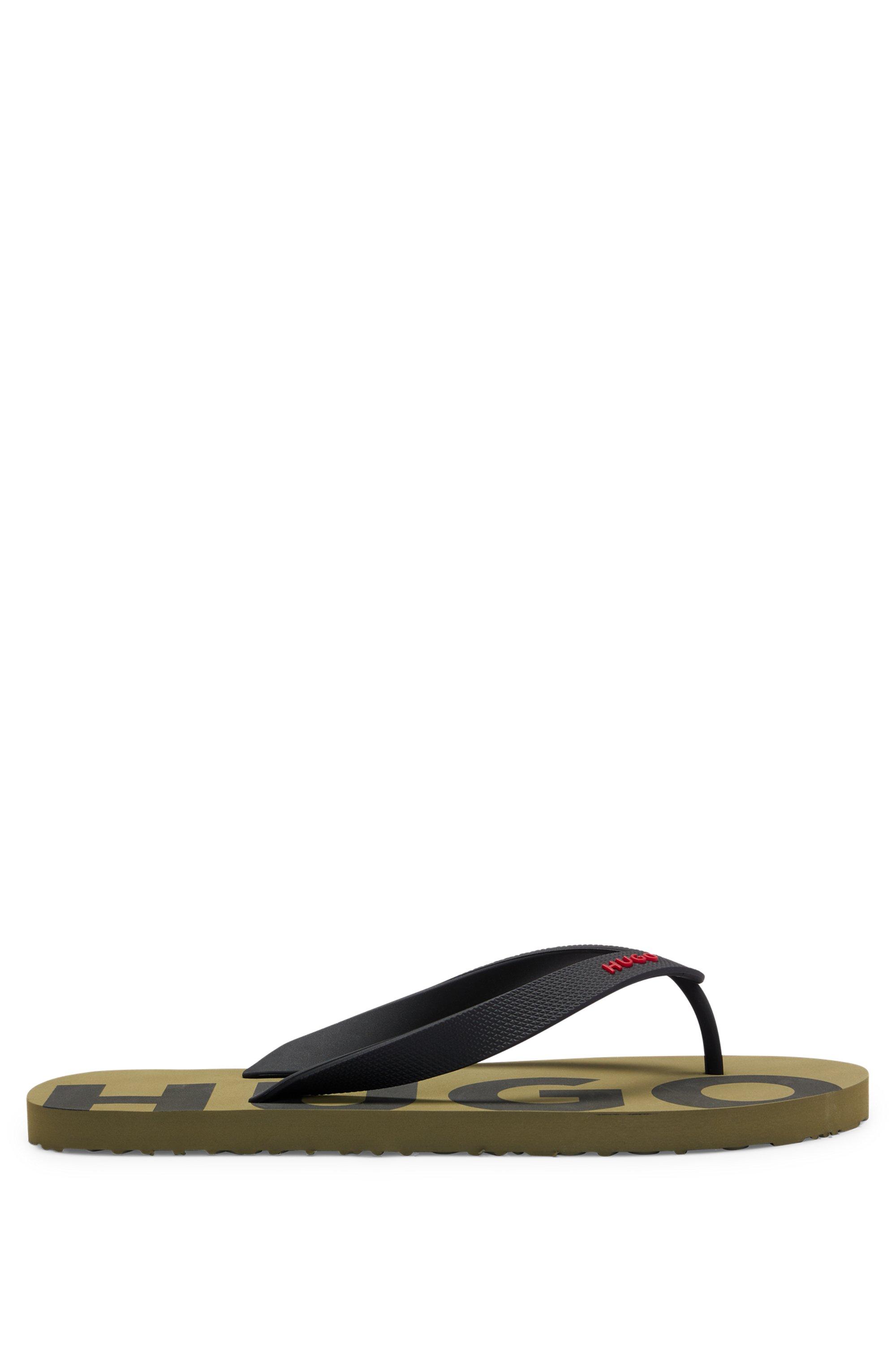 hugo boss flip flops