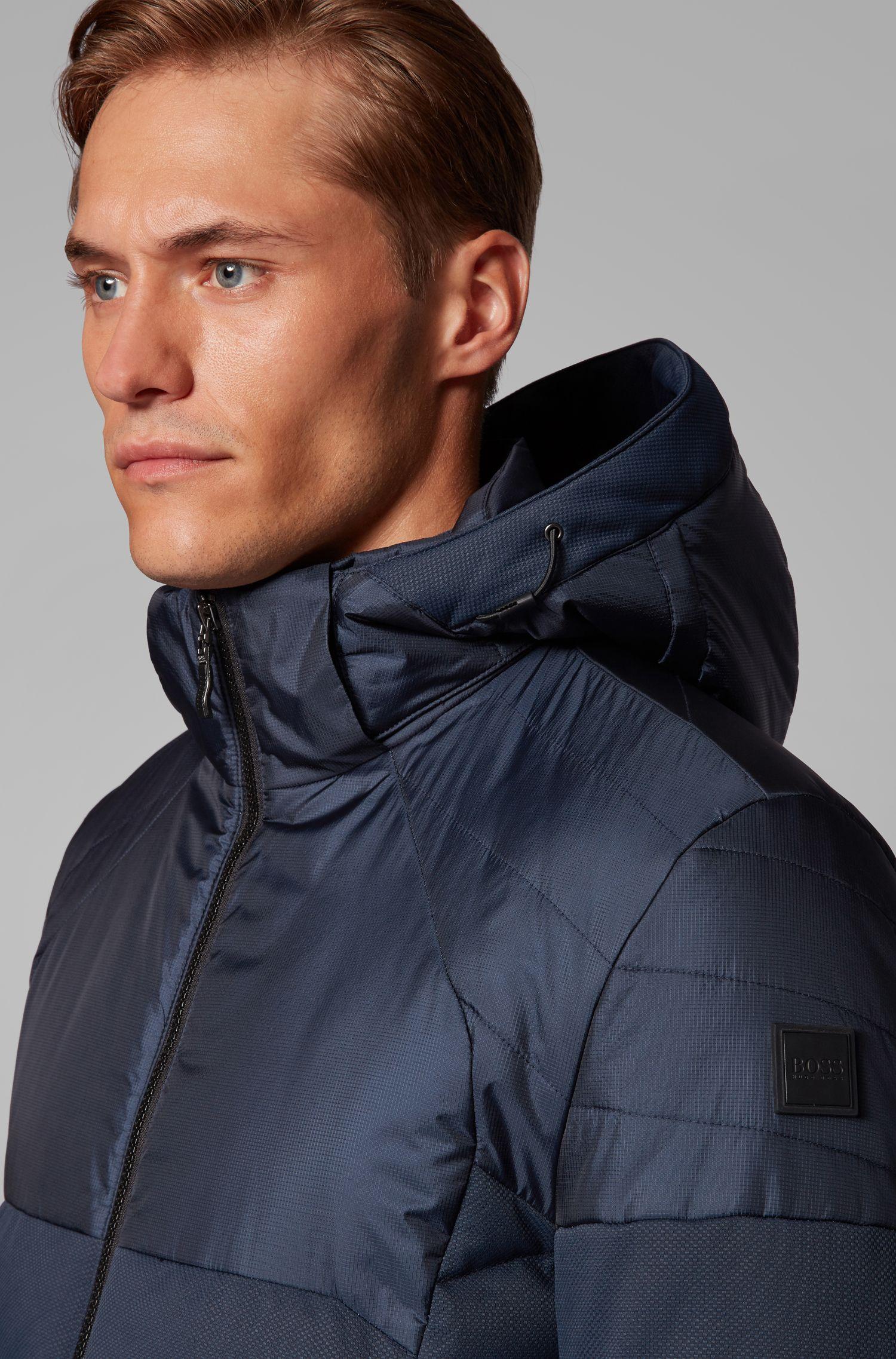 BOSS by Hugo Boss Synthetic Water Repellent Down Jacket In Laminated ...
