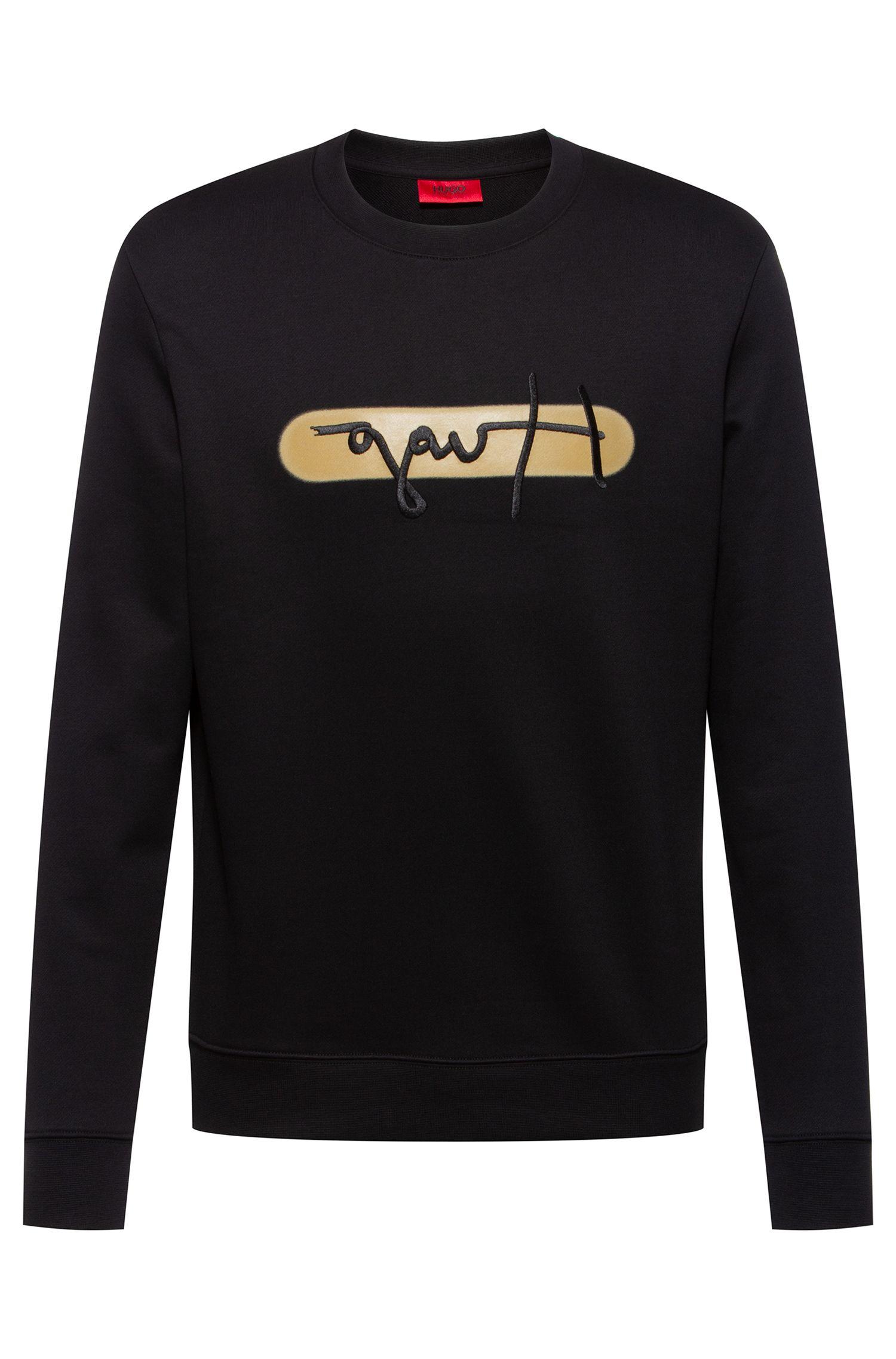 french terry cotton sweatshirt
