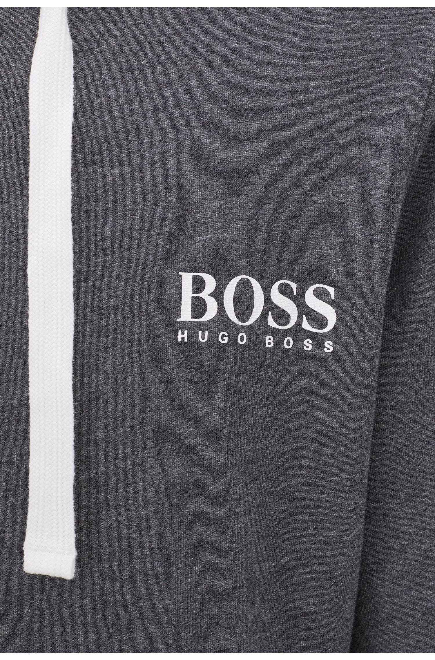 BOSS by Hugo Boss Cotton Heavy-jersey Loungewear Jacket With Bicolored