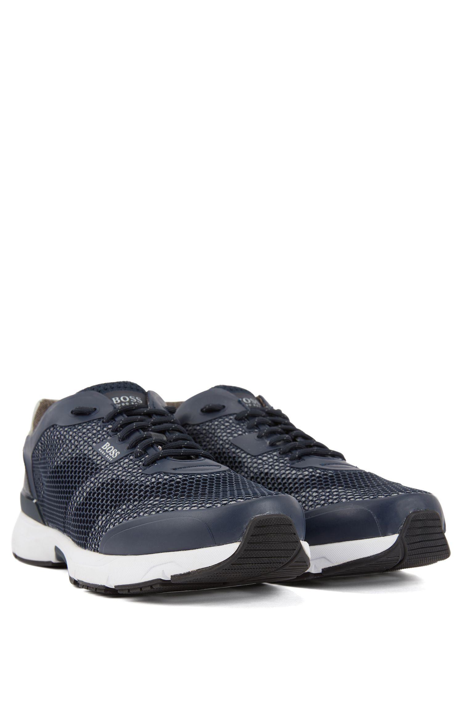 BOSS by Hugo Boss Synthetic High-performance Sneakers In Open Mesh With ...