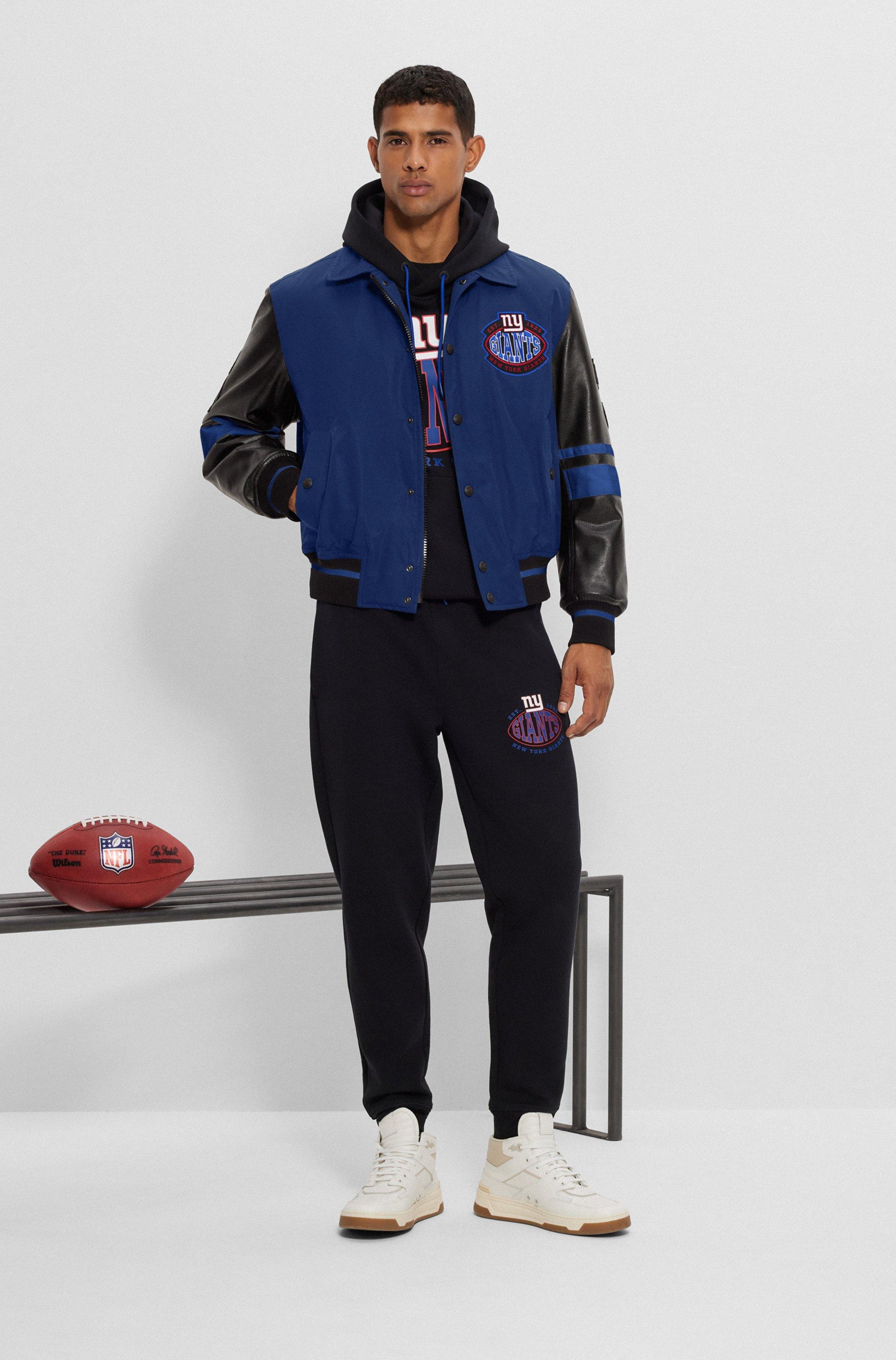 BOSS - BOSS x NFL water-repellent bomber jacket with collaborative branding