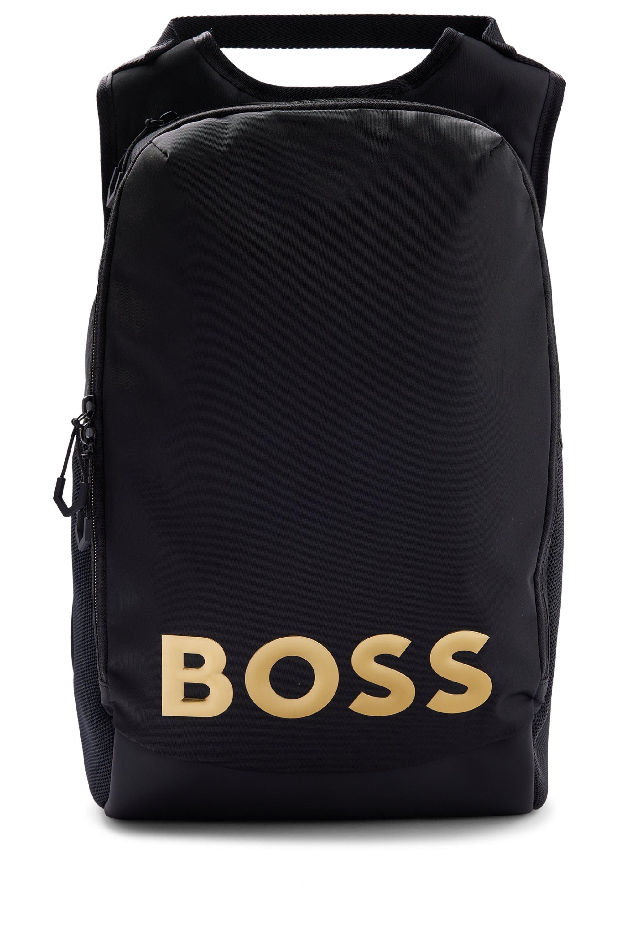 BOSS by HUGO BOSS Recycledmaterial Backpack With Metallic Logo in