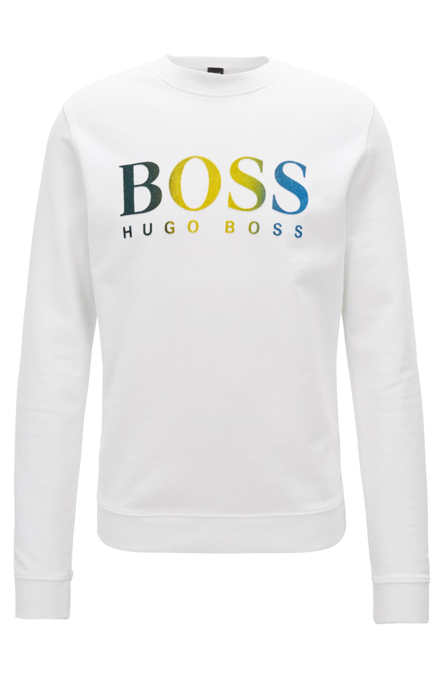 hugo boss french terry sweatshirt