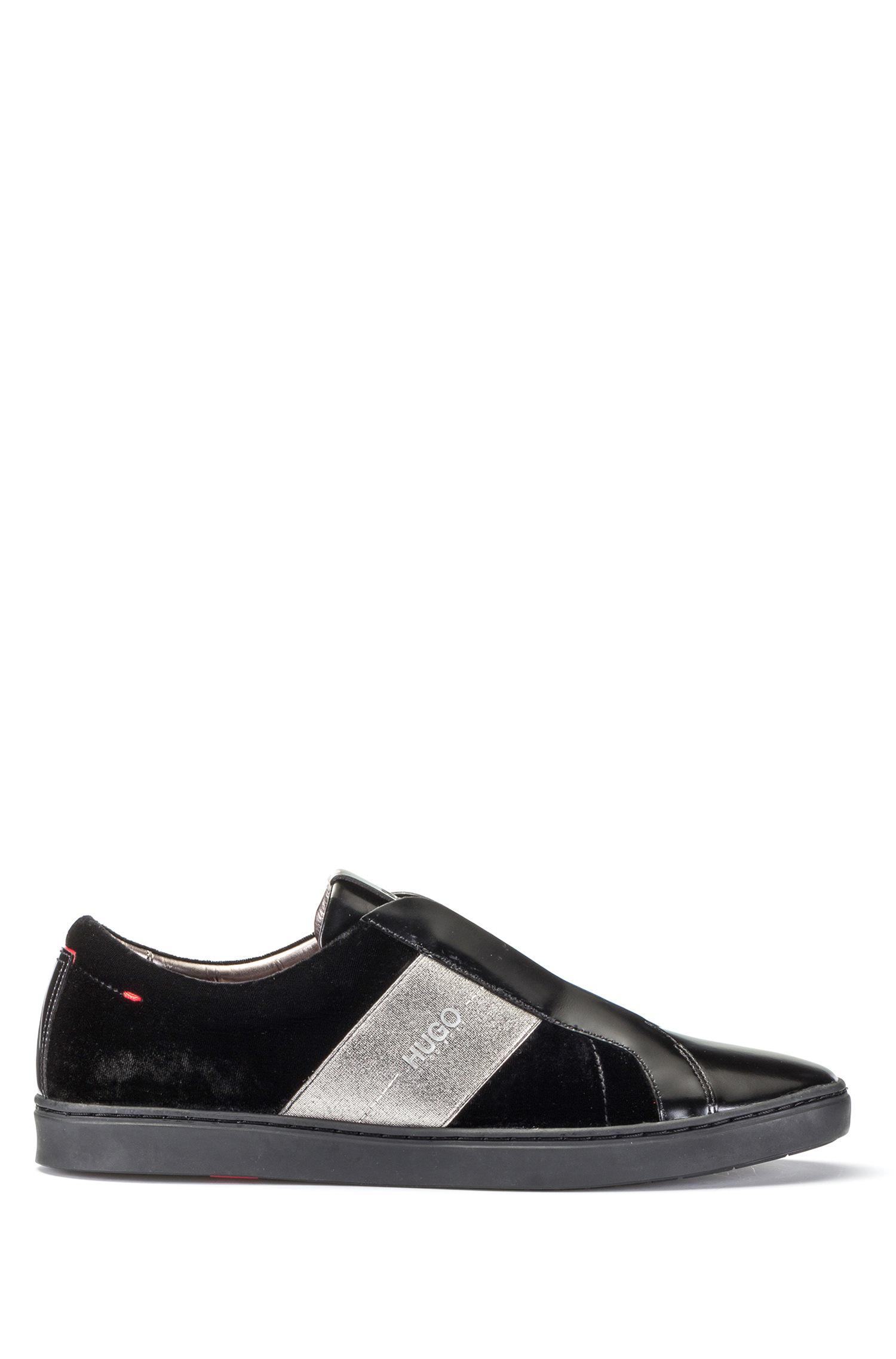 hugo boss laceless sneakers