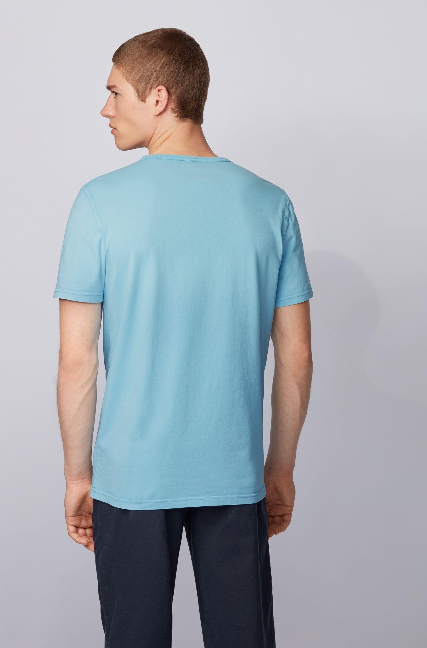 BOSS by Hugo Boss Synthetic Camiseta Regular Fit En Algodón Con Efecto