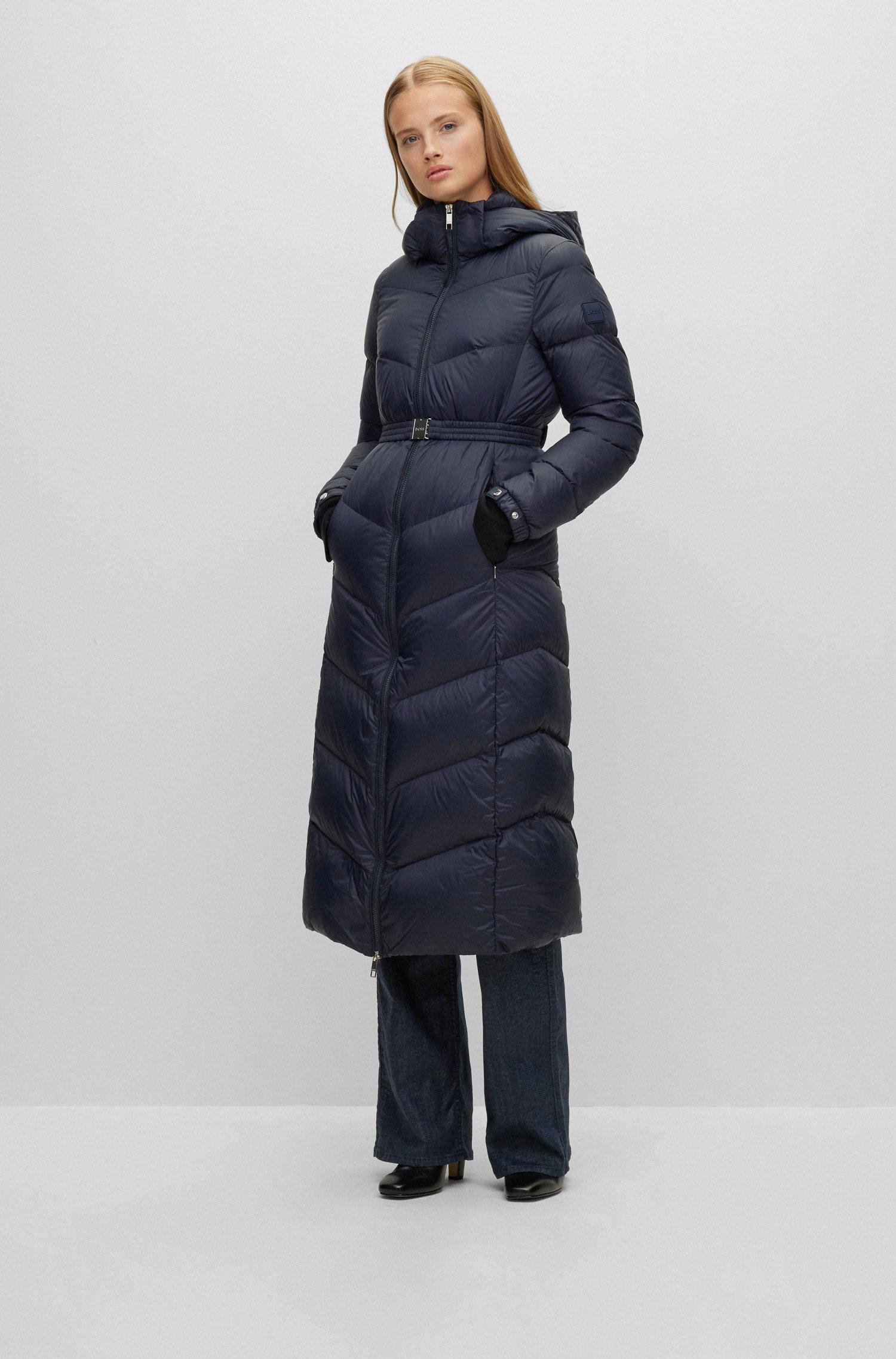 Repellent Fabric Hugo Boss Ladies Puffer Jacket BOSS Slim-fit