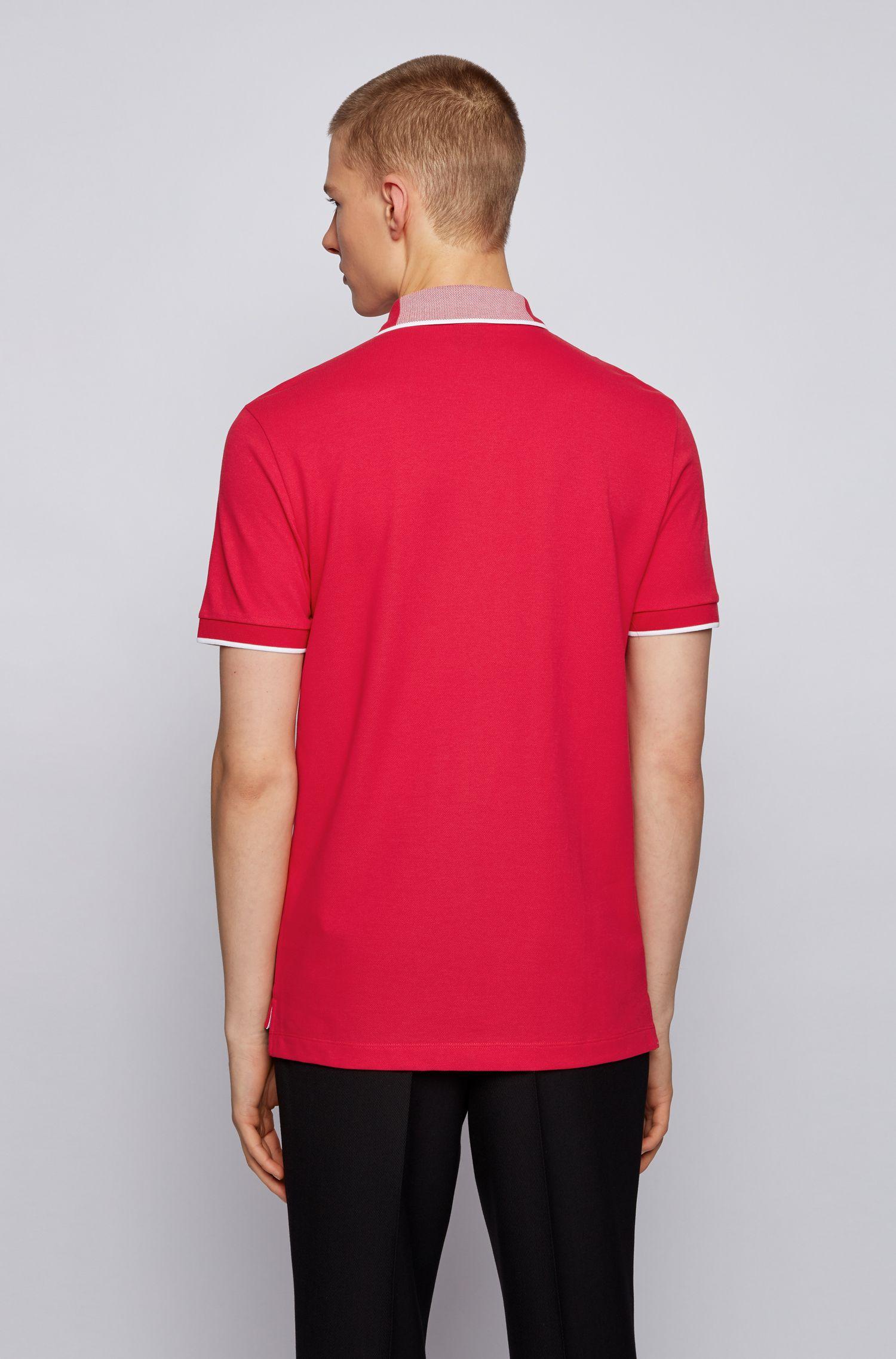 BOSS by Hugo Boss Polo Shirt In Organic Cotton With Recycled Fibers in