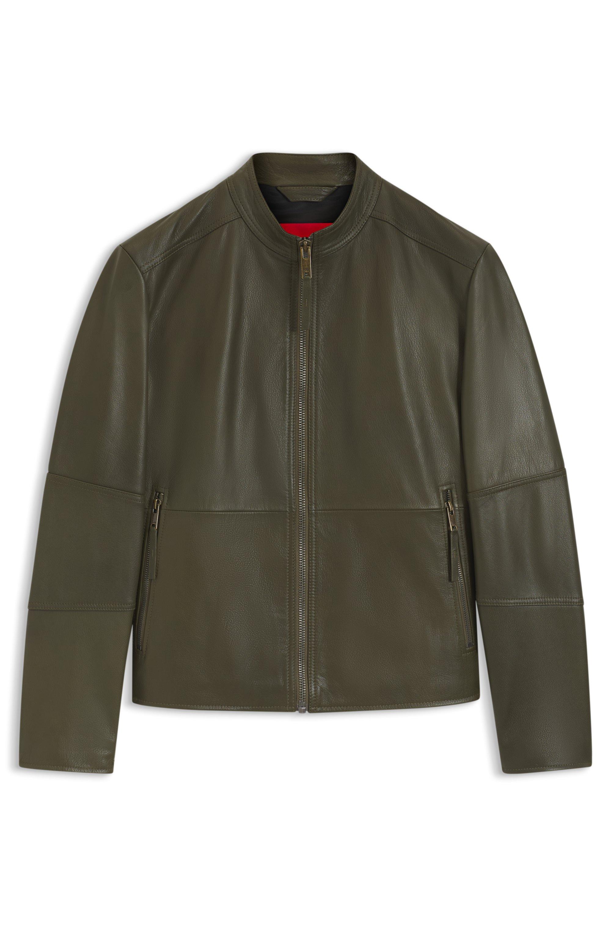 HUGO Leather jackets for Men | Online Sale up to 36% off | Lyst