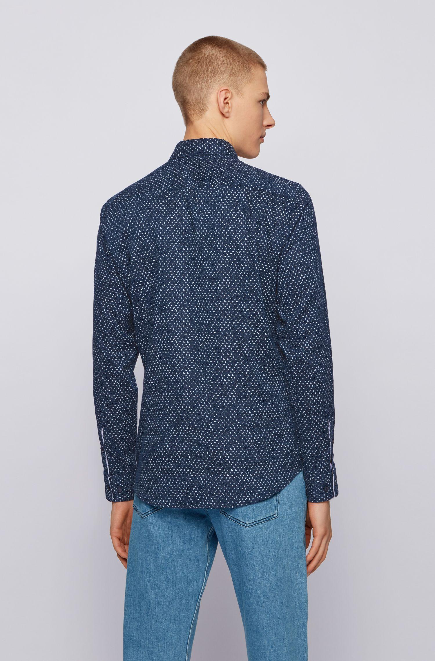 stretch linen shirt