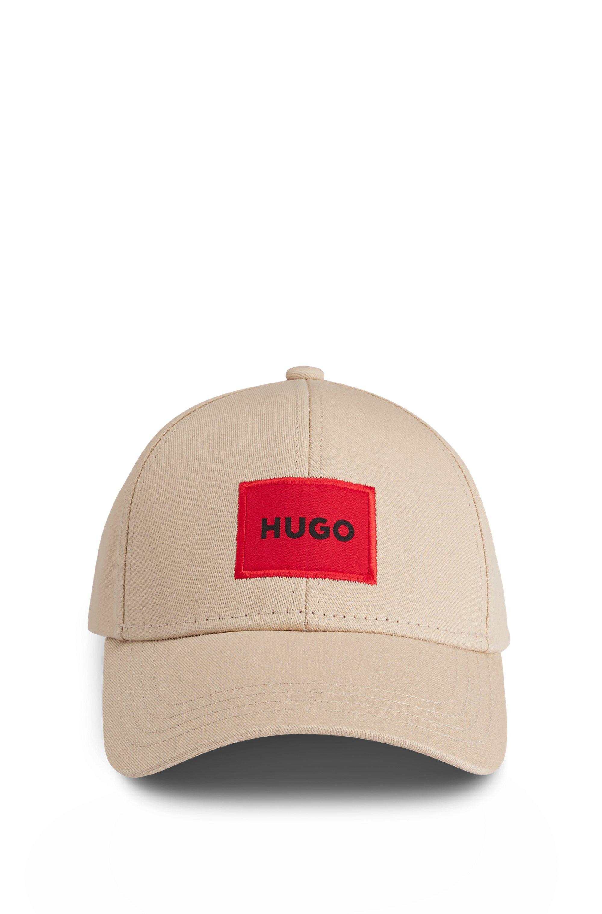 BOSS by HUGO BOSS Cotton-twill Cap With Red Logo Label in Pink for Men |  Lyst