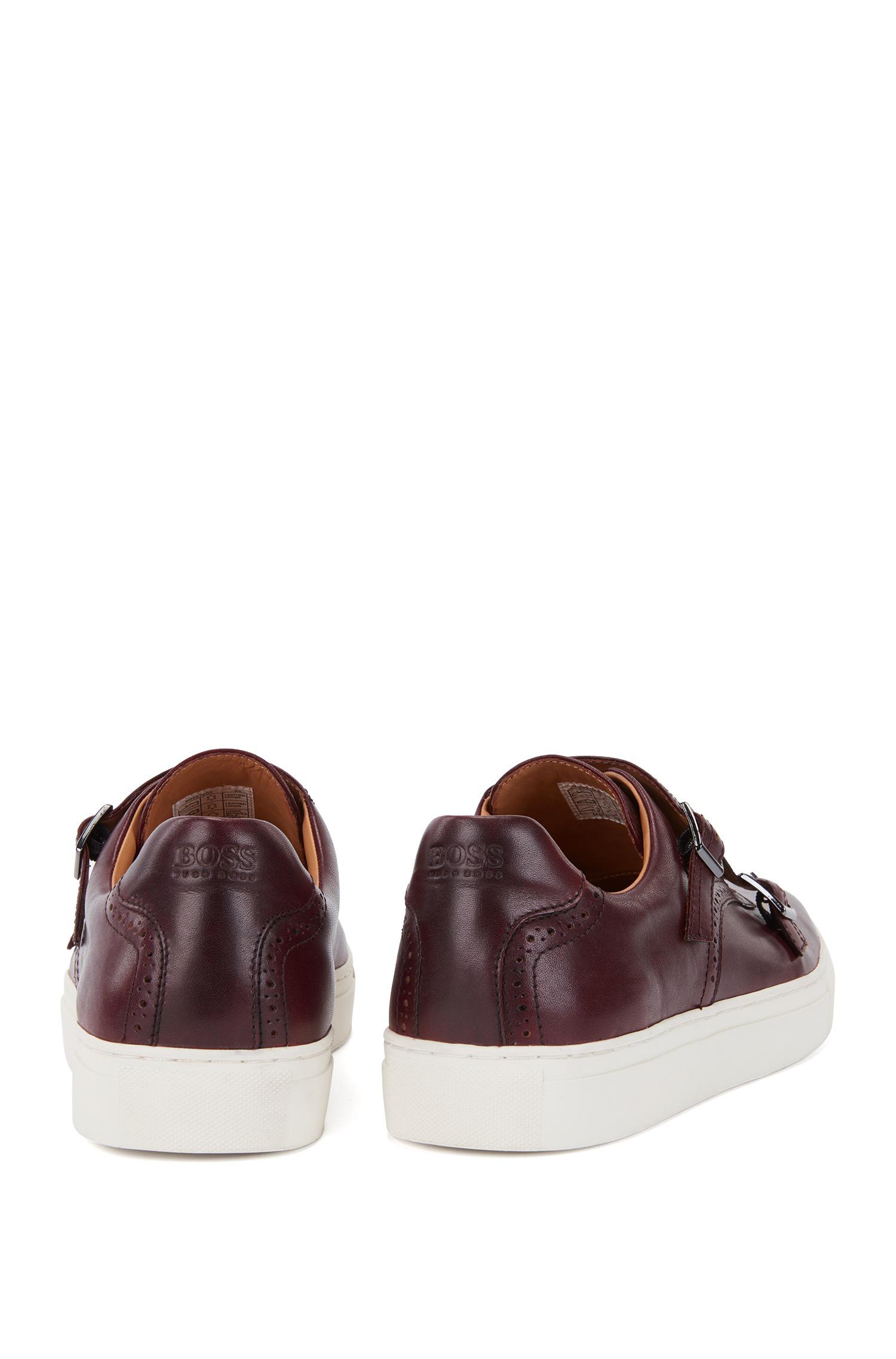 hugo boss double monk strap shoes