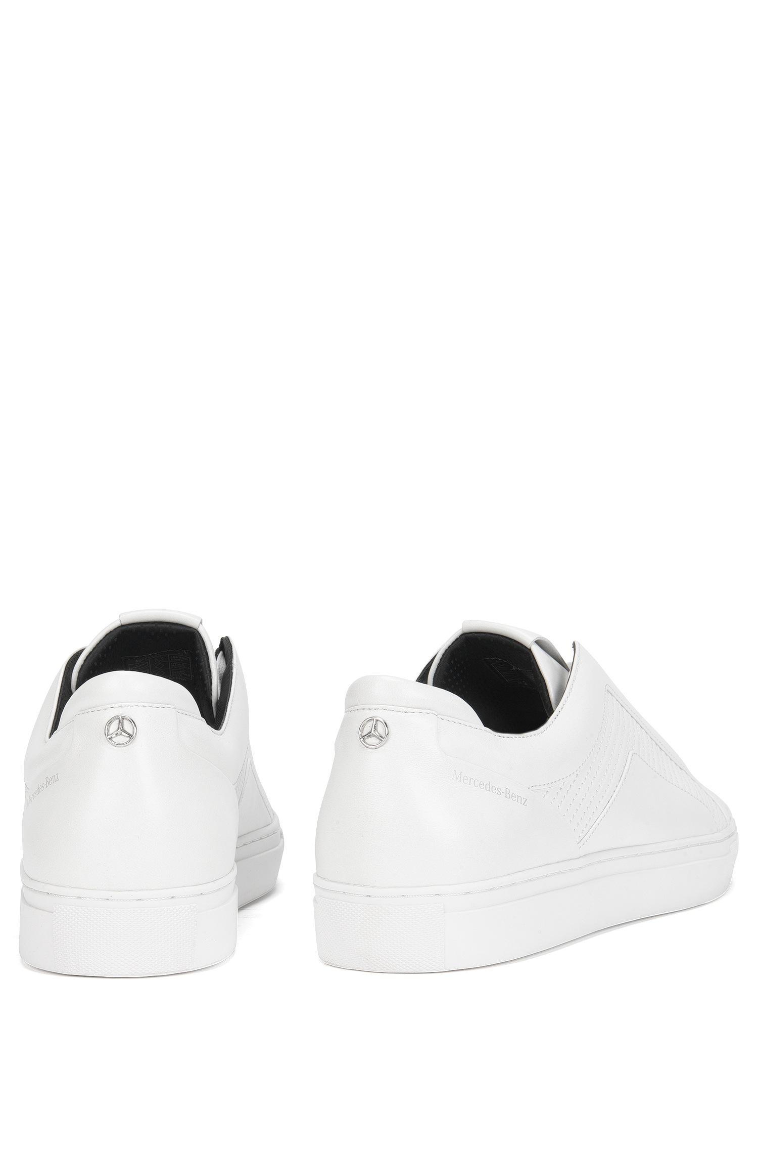 BOSS by HUGO BOSS Mercedes-benz Leather Sneaker | Timeless Tenn Mtmb in  White for Men - Lyst