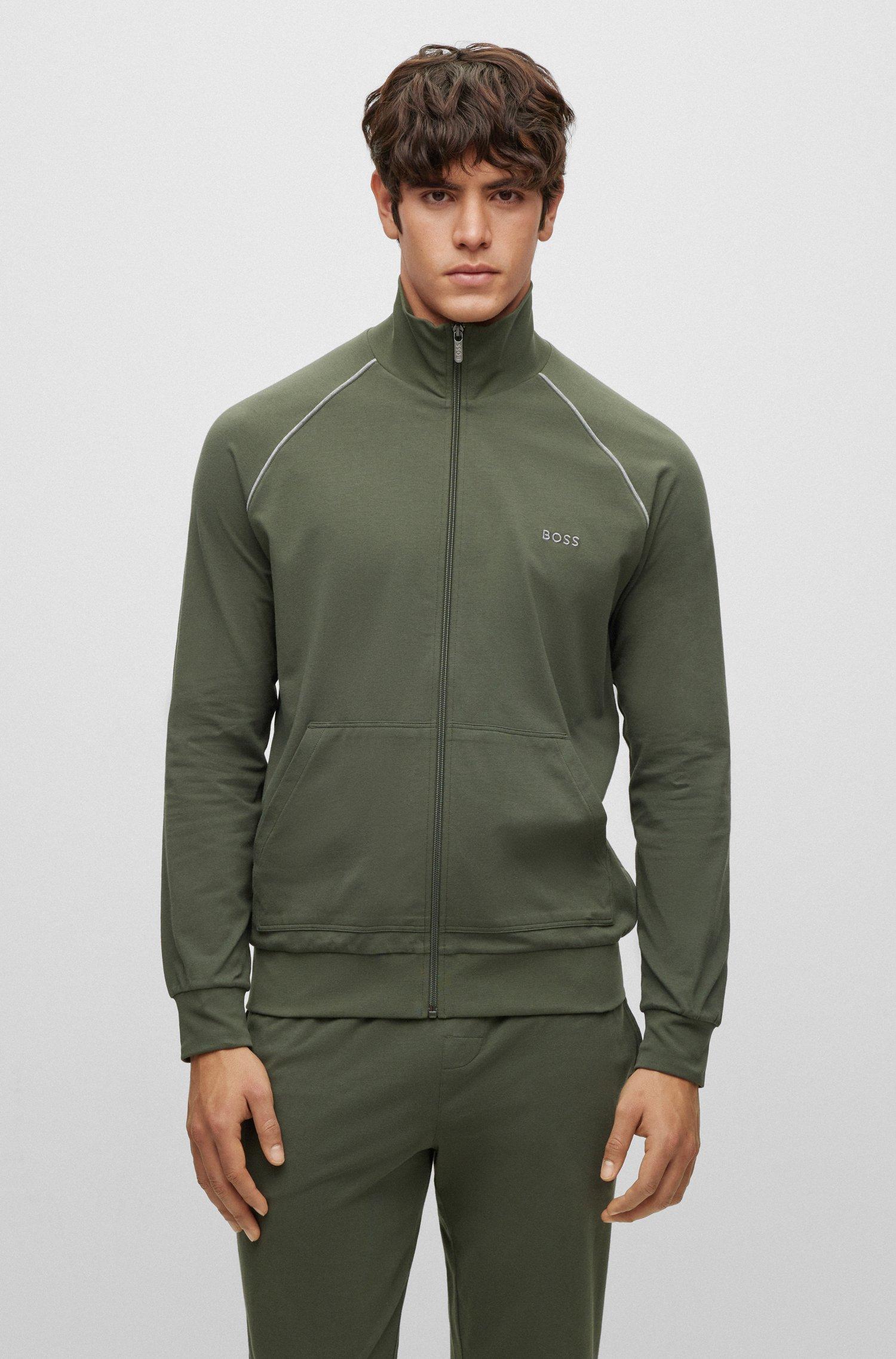 Khaki green hugo greatedt boss tracksuit