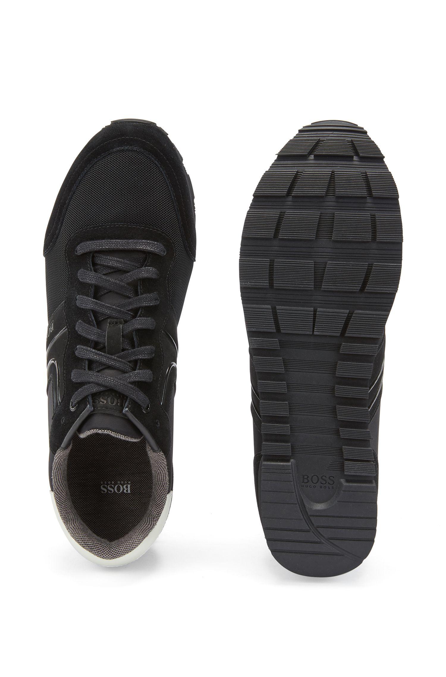 suede mens hugo boss trainers