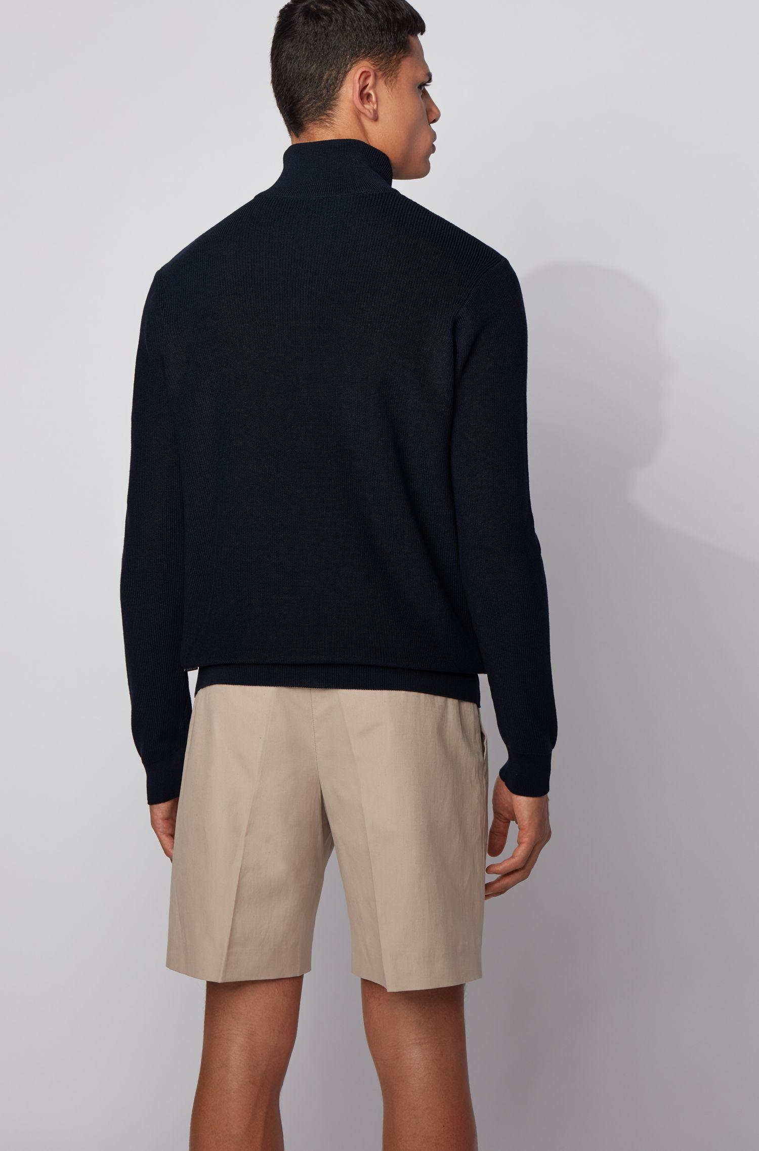 hugo boss joggers with zip pockets