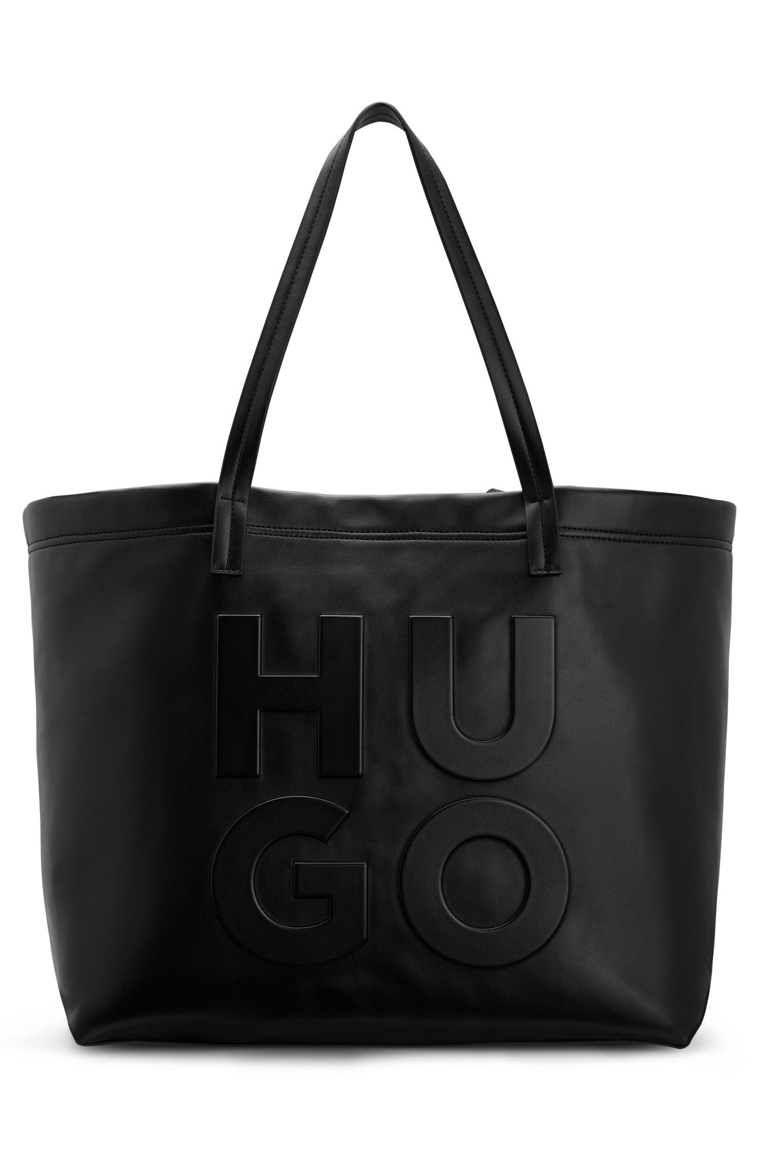 HUGO Opentop Shopper Bag With Stacked Logo in Black Lyst Canada
