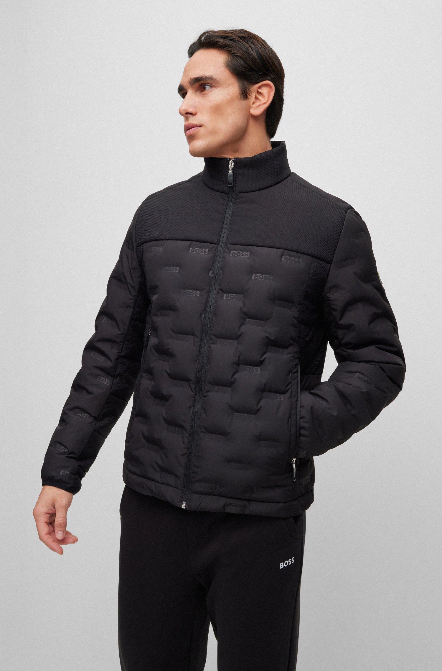 BOSS Water-repellent Regular-fit Jacket With Down Filling in Black for ...