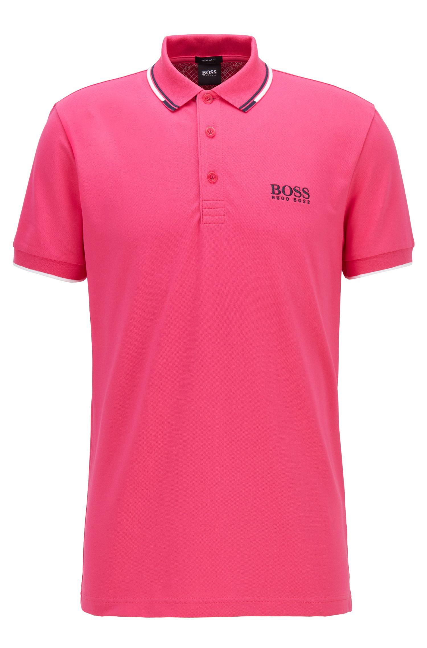 BOSS by Hugo Boss Cotton Active Stretch Golf Polo Shirt With S.café® in ...