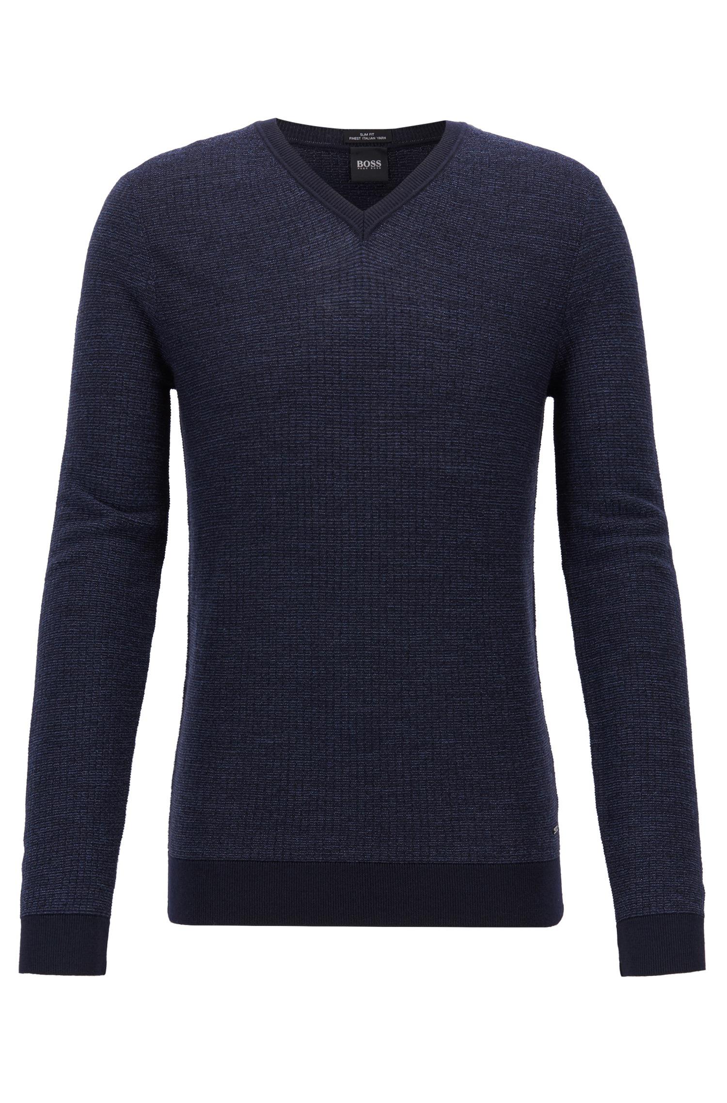 Hugo Boss Slim-fit Merino Wool Sweater 