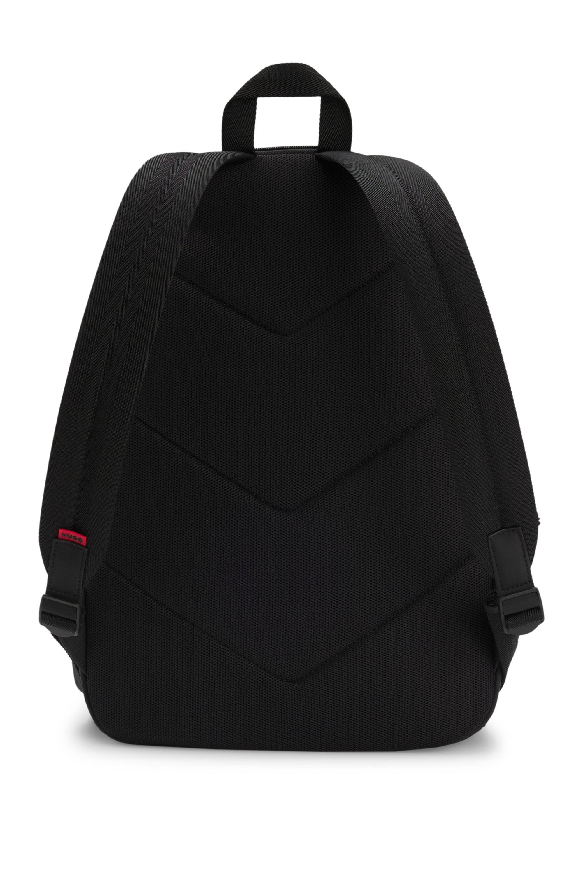 HUGO Reborne_Backpack – Zaino Da Uomo Moderno Con Chiusura A Cerniera – Taglia Unica