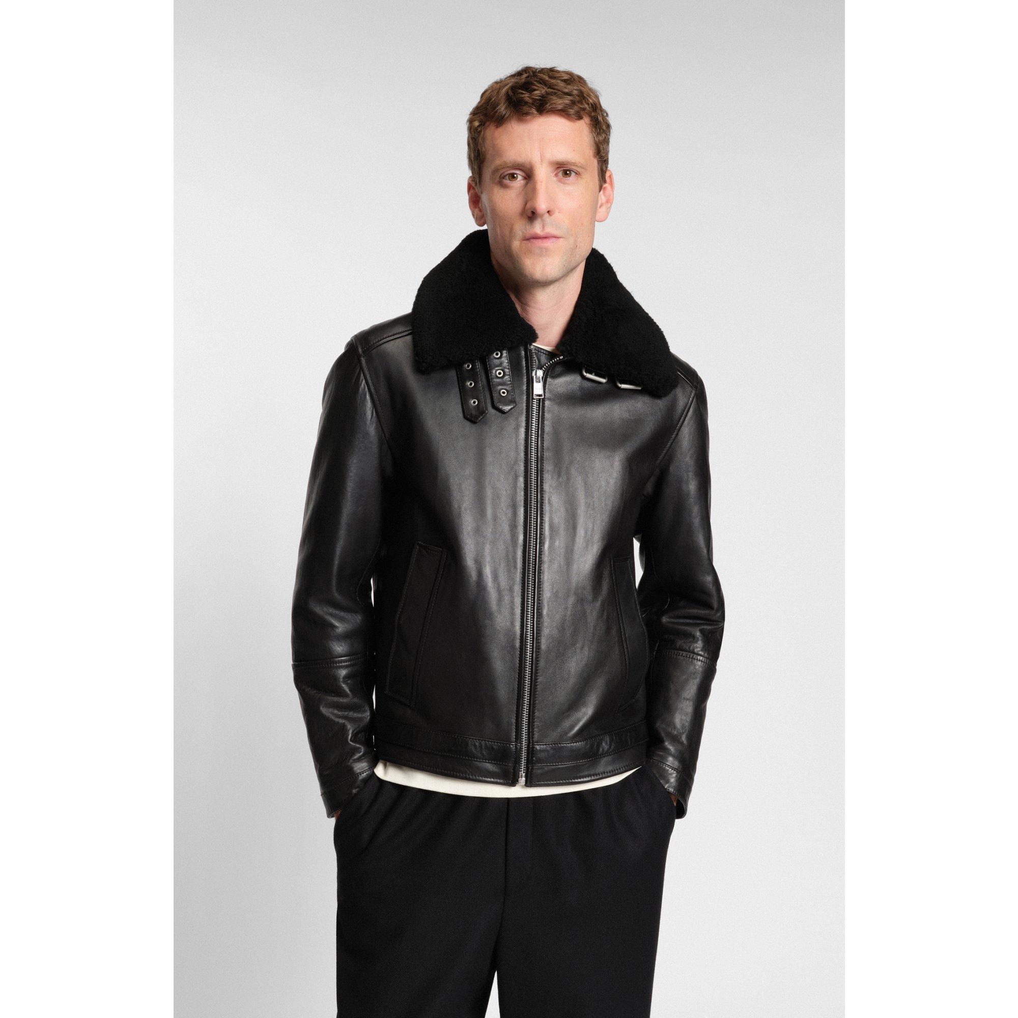 BOSS Leather jackets for Men Online Sale up to 32% off Lyst Canada