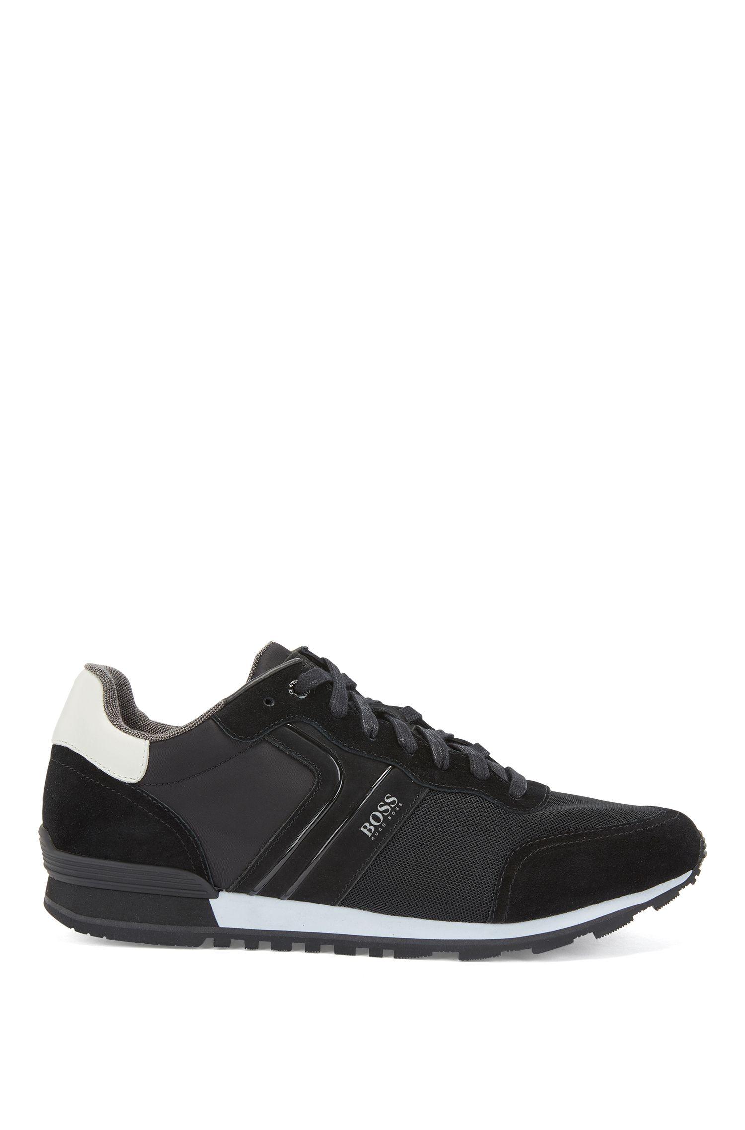 suede mens hugo boss trainers