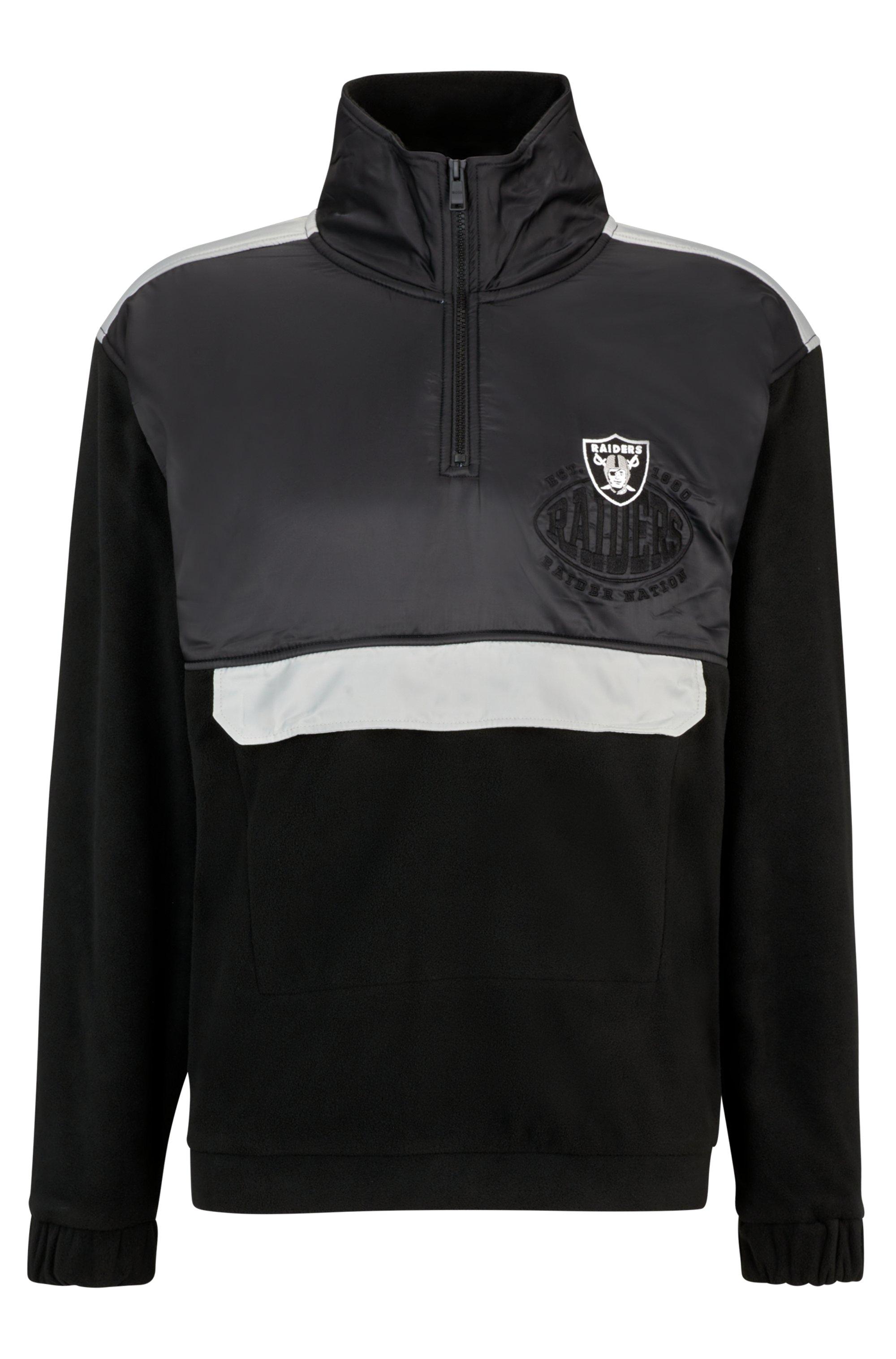 BOSS by HUGO BOSS X Nfl Zip-neck Sweatshirt With Collaborative