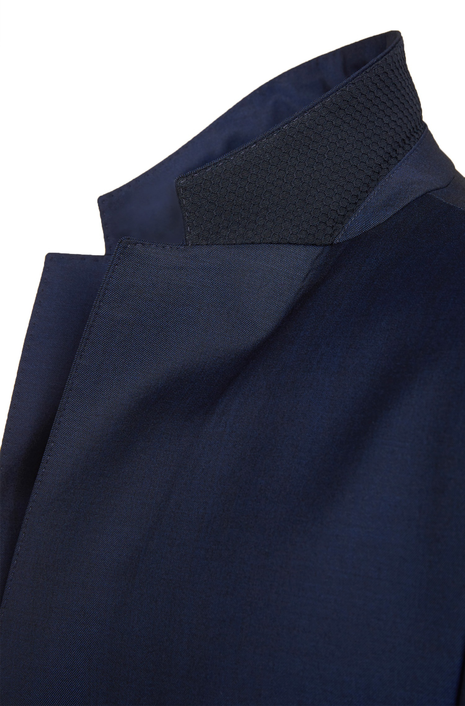 BOSS by Hugo Boss 'nestro/byte' | Slim Fit, Super 120 Italian Wool Traveler  Suit in Dark Blue (Blue) for Men - Lyst